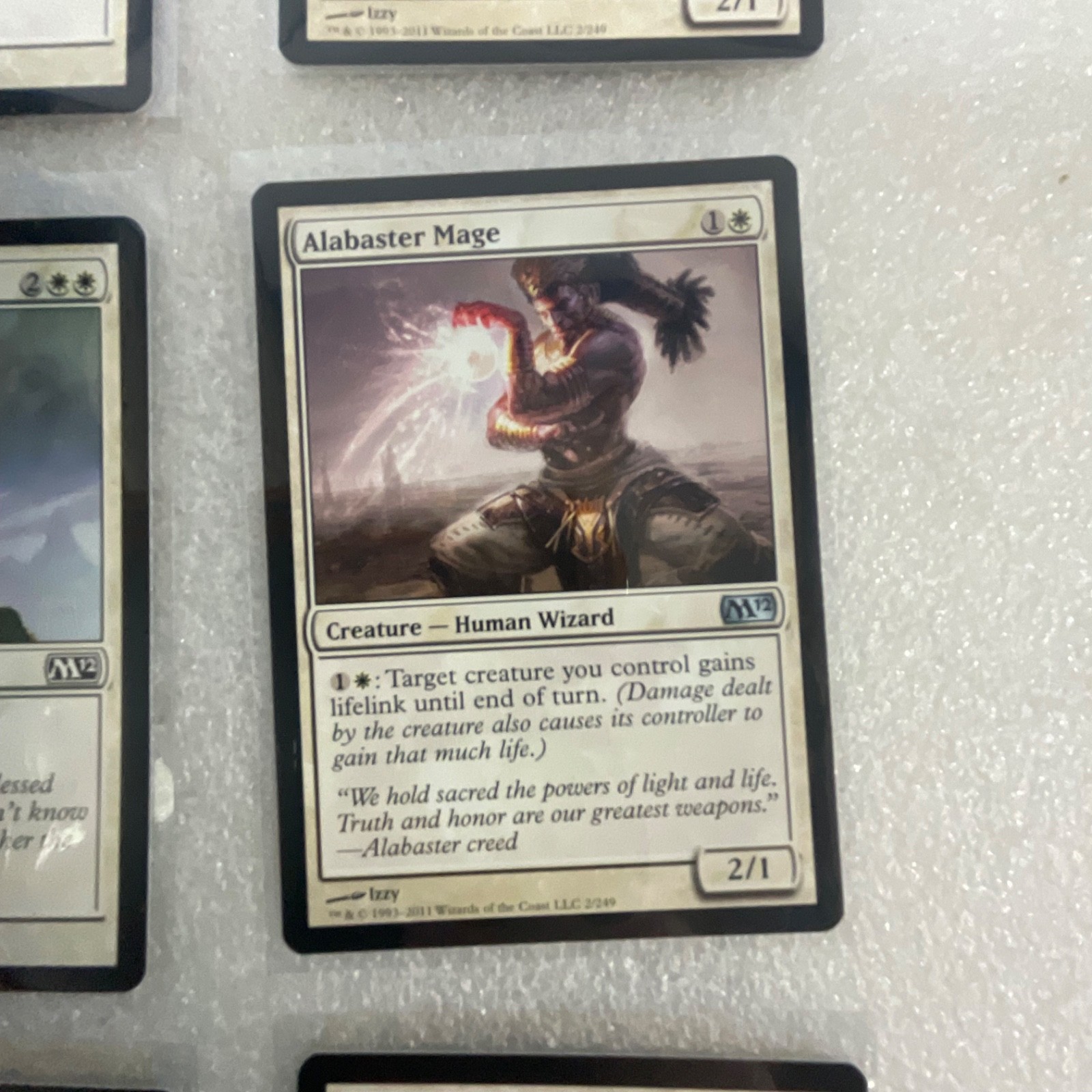 MTG 20 Card Lot Mixed Revised & M12 Disenchant Angel's Mercy Alabaster Mage - Image 21
