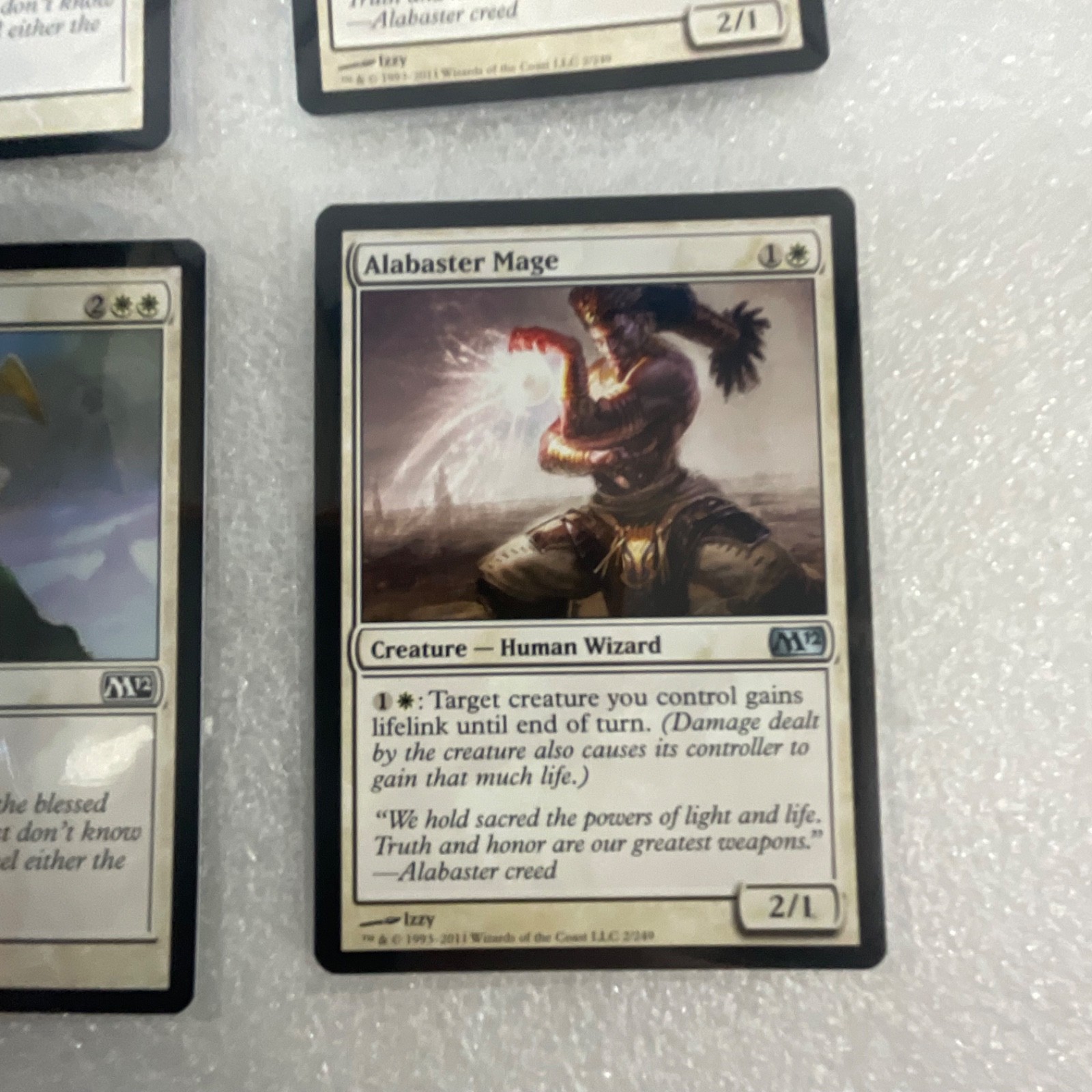 MTG 20 Card Lot Mixed Revised & M12 Disenchant Angel's Mercy Alabaster Mage - Image 22