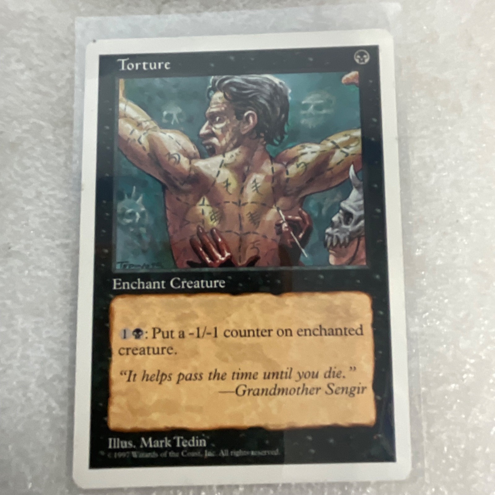 MTG 20 Card Black Lot Tendrils Agony Terror Torture Mixed Sets - Image 20