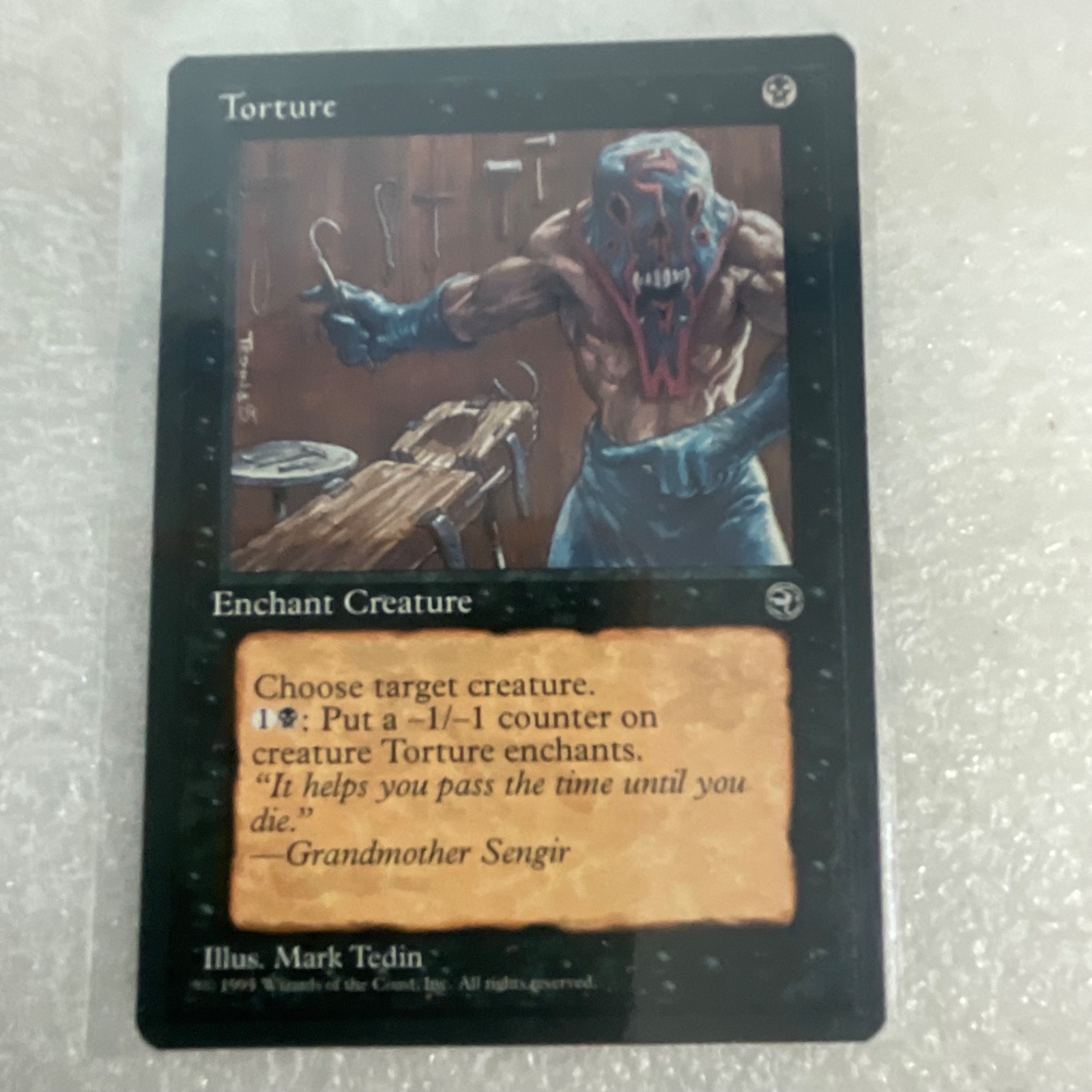 MTG 20 Card Black Lot Tendrils Agony Terror Torture Mixed Sets - Image 21