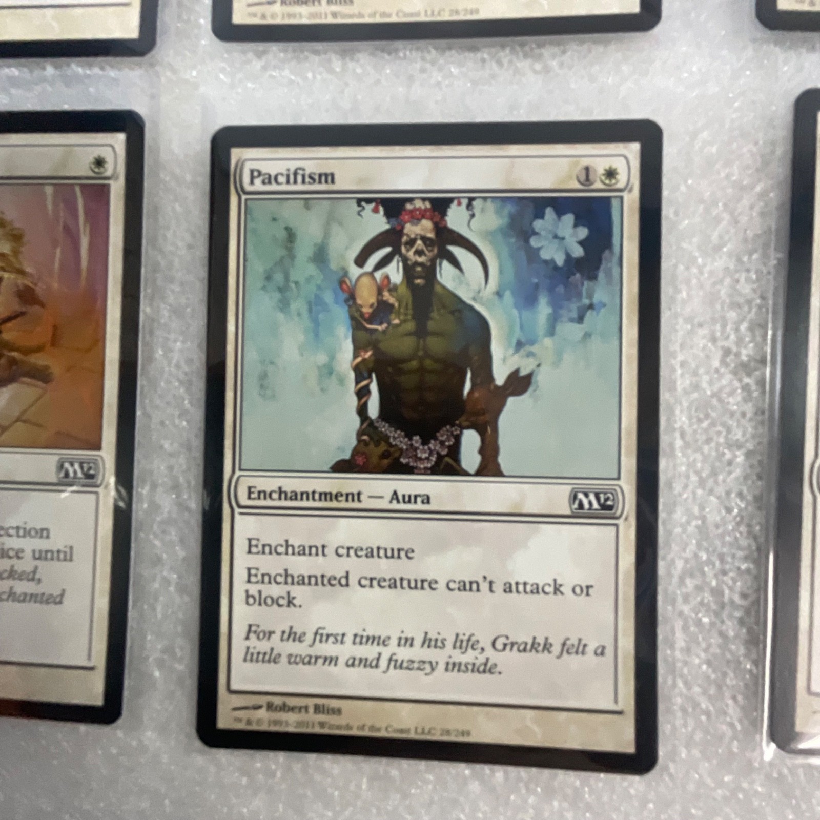 MTG 20 Card White Lot M12 Mixed Angel of Mercy Stonehorn Dignitary Pacifism - Image 15