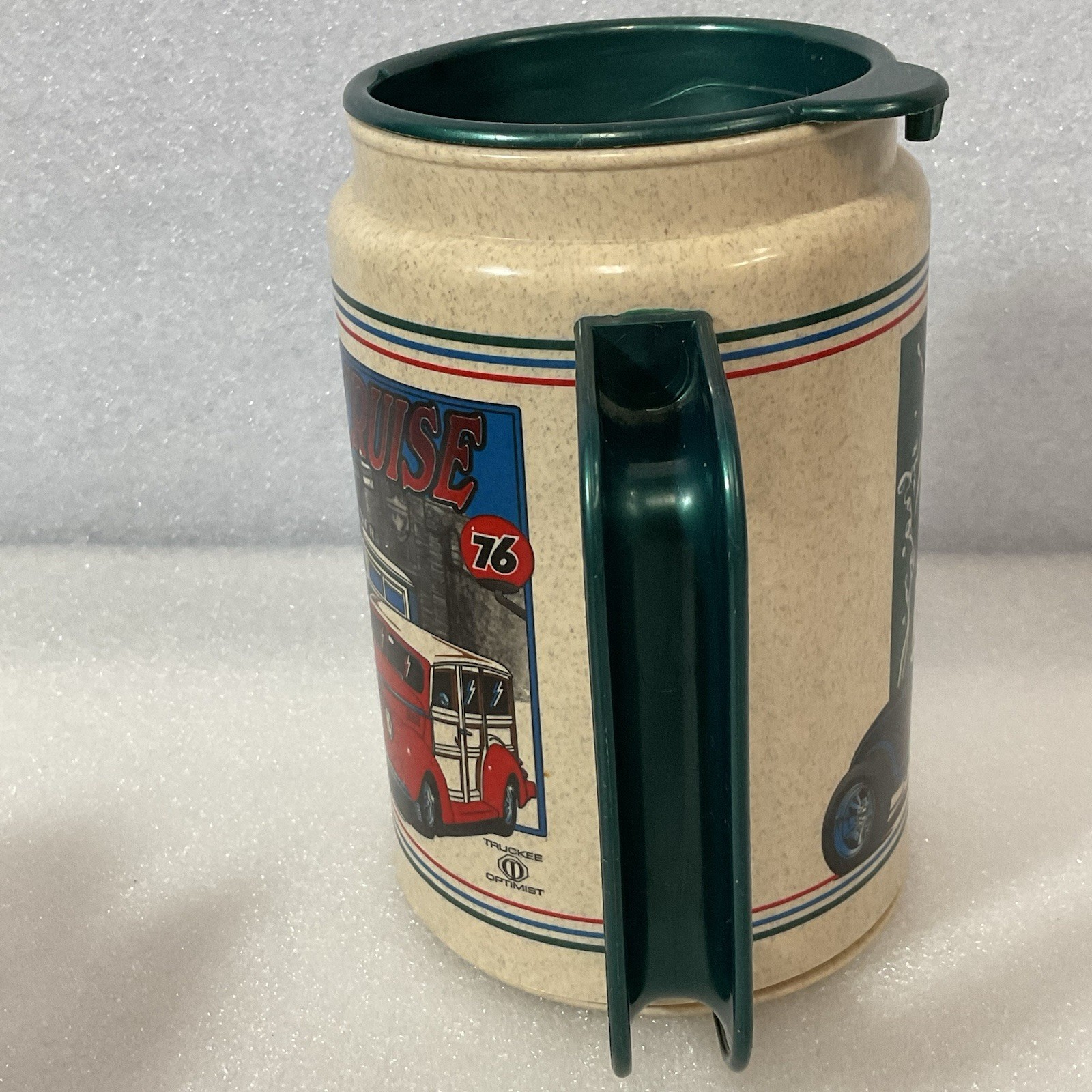 Cannibal Cruise Truckee California 7up Plastic Mug 1998 KitchenGnu - Image 5