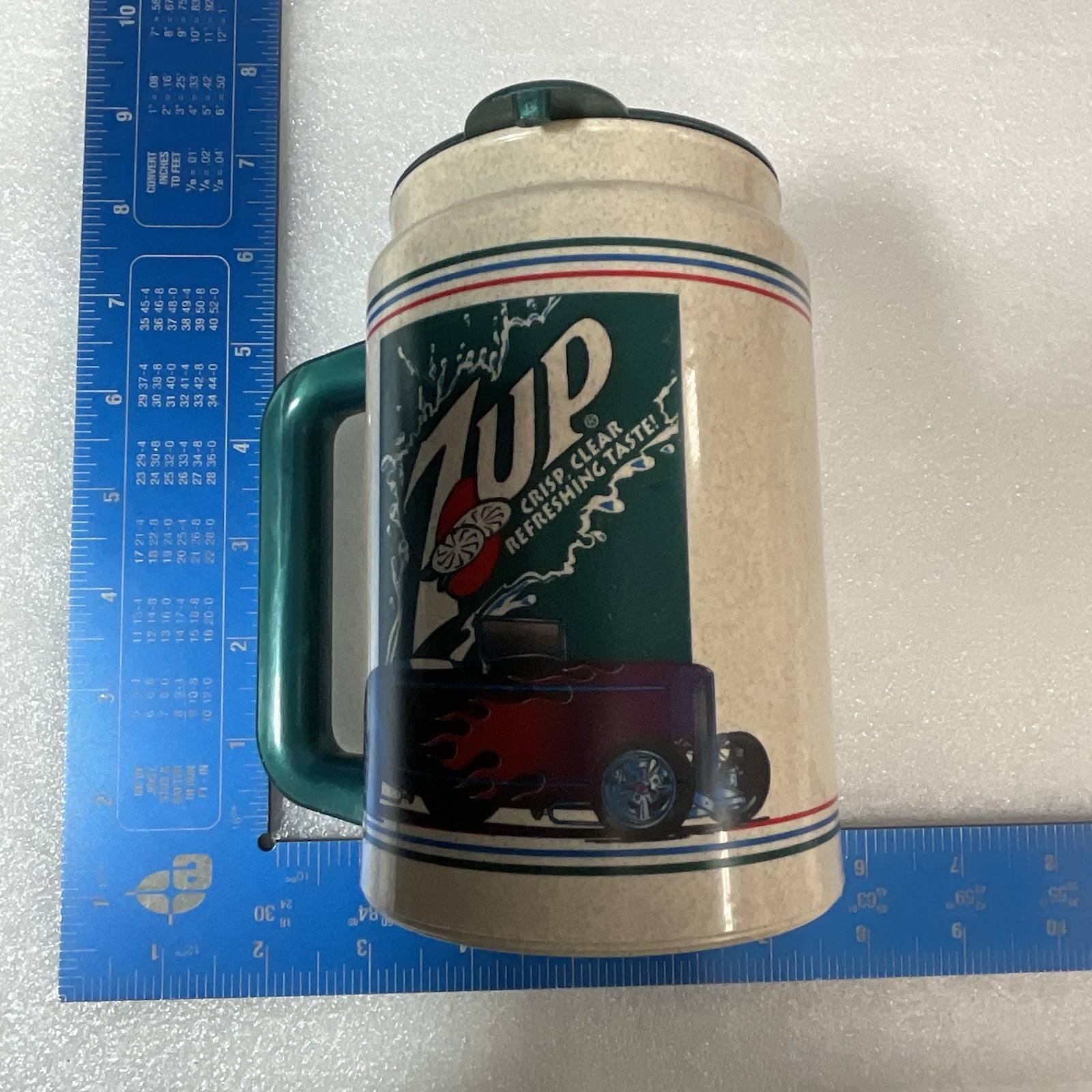 Cannibal Cruise Truckee California 7up Plastic Mug 1998 KitchenGnu - Image 8