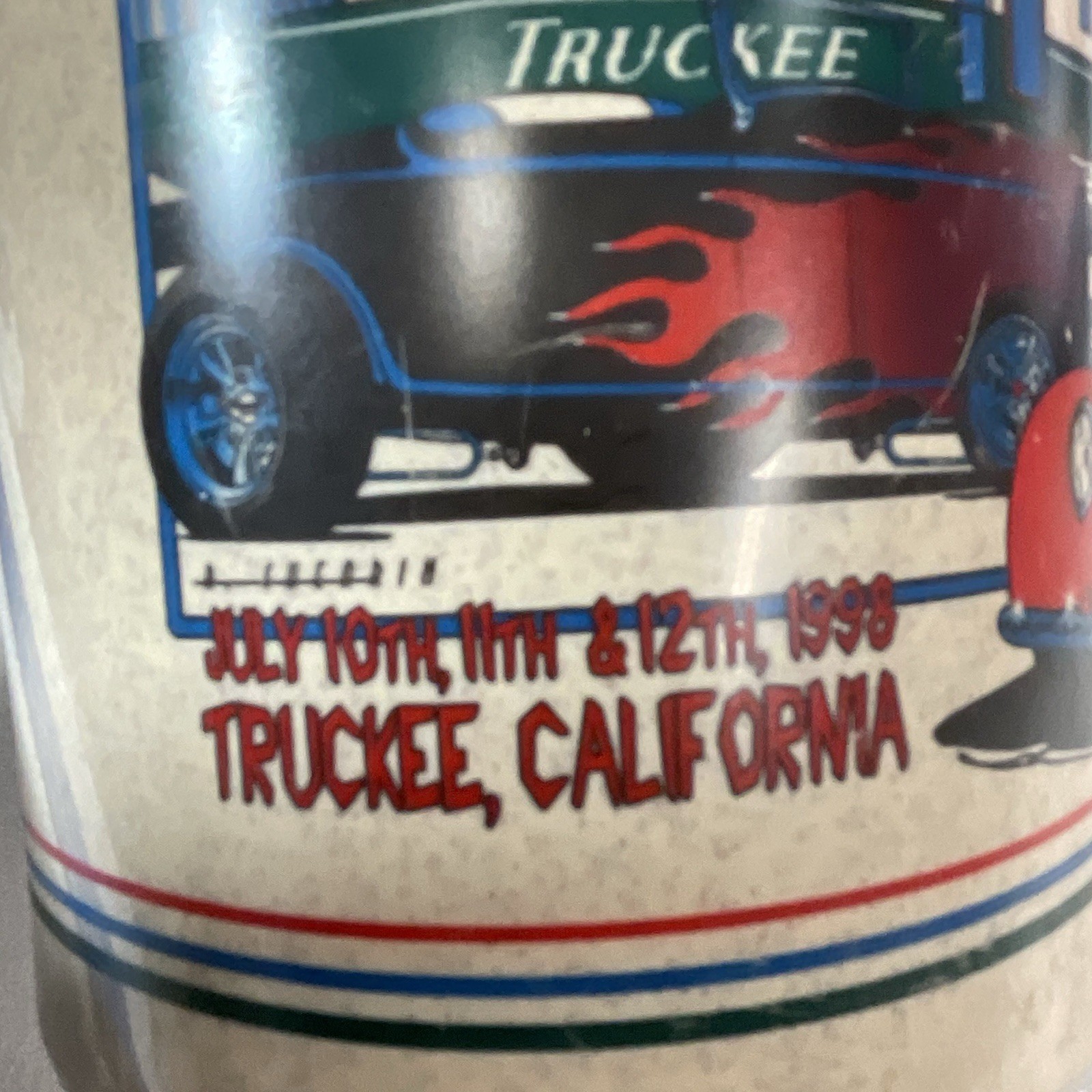 Cannibal Cruise Truckee California 7up Plastic Mug 1998 KitchenGnu - Image 13