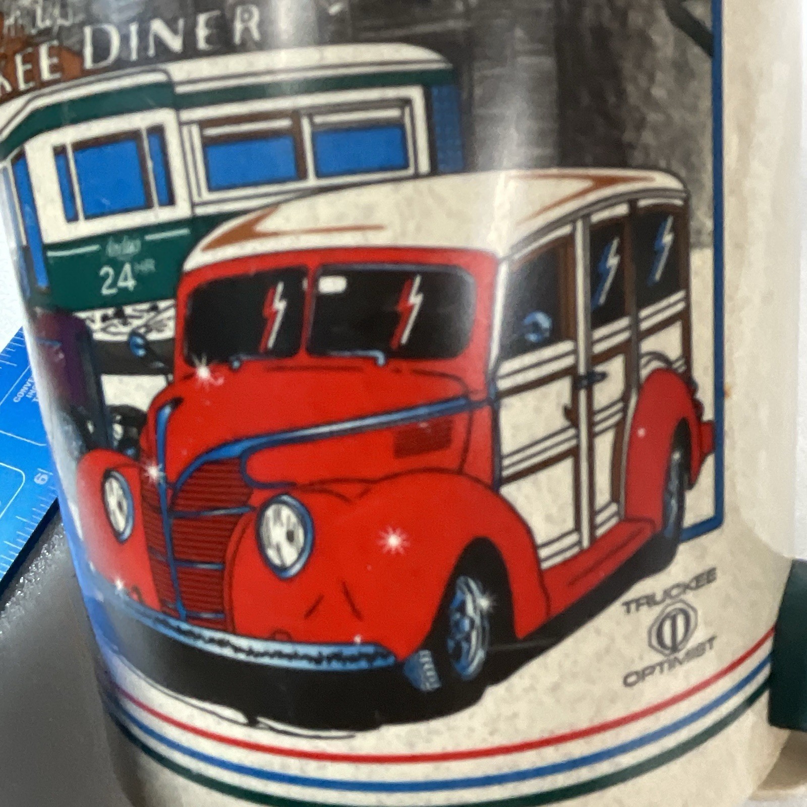 Cannibal Cruise Truckee California 7up Plastic Mug 1998 KitchenGnu - Image 15