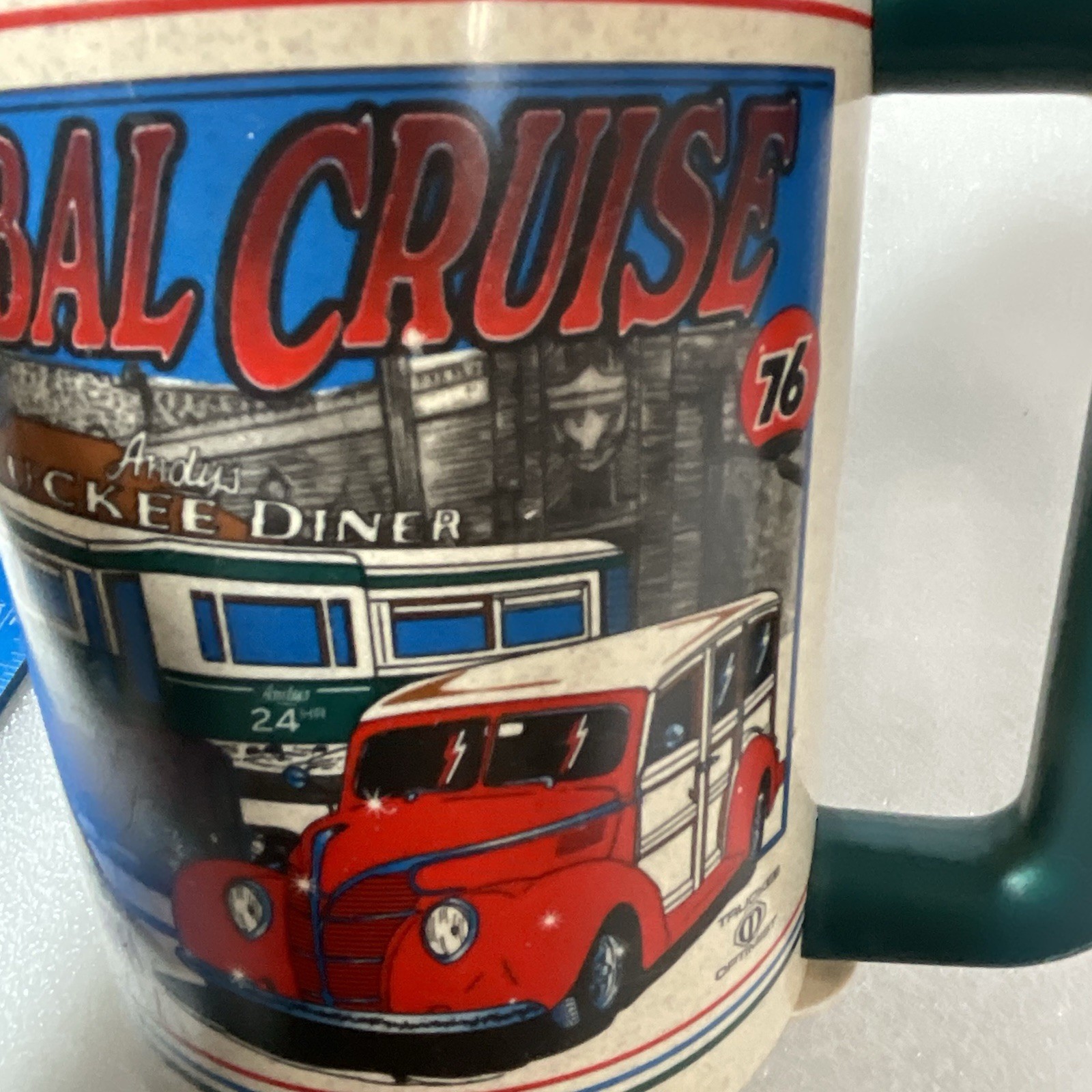 Cannibal Cruise Truckee California 7up Plastic Mug 1998 KitchenGnu - Image 16