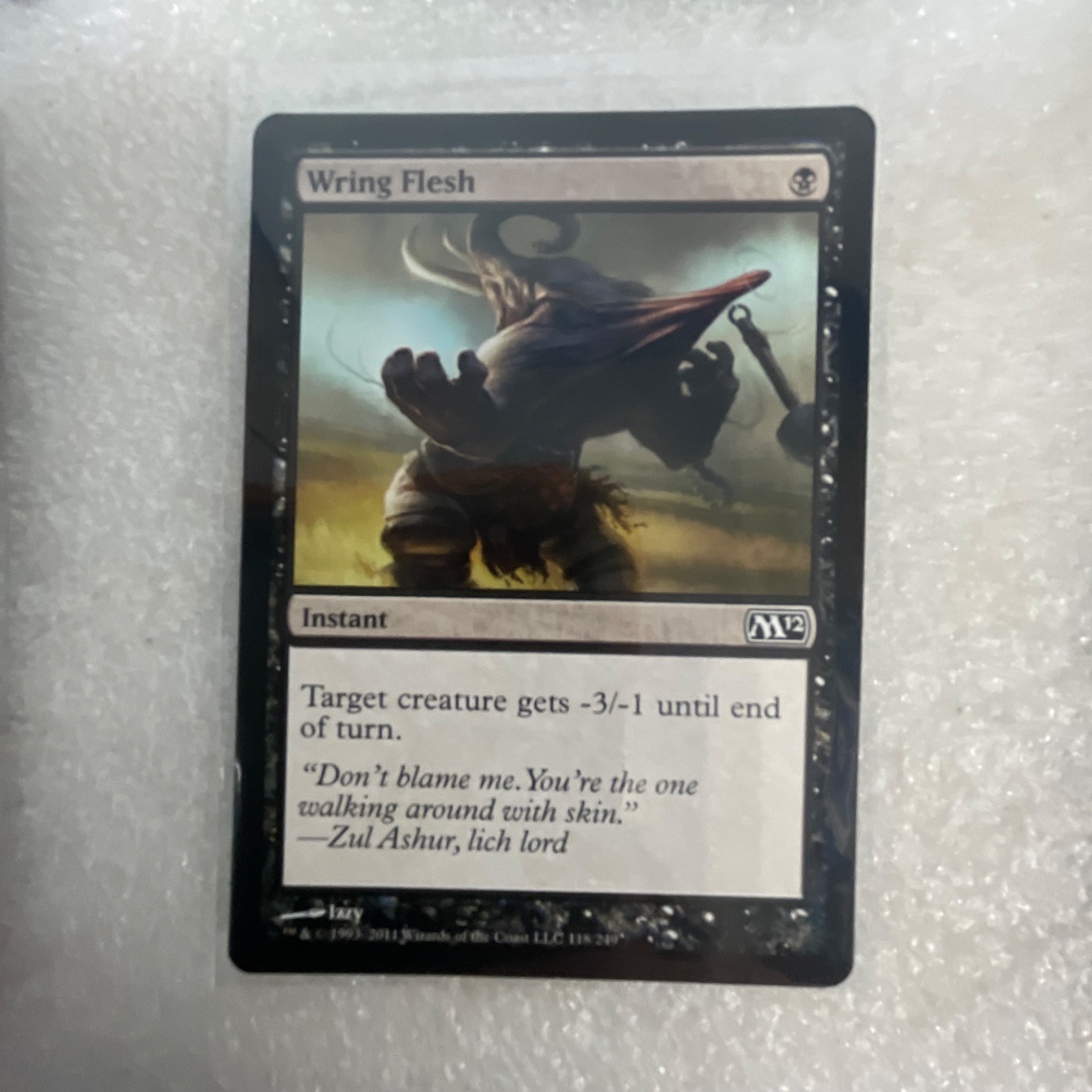 MTG 20 Card Black Lot Wrench Mind Zombie Boa Mixed Sets - Image 13