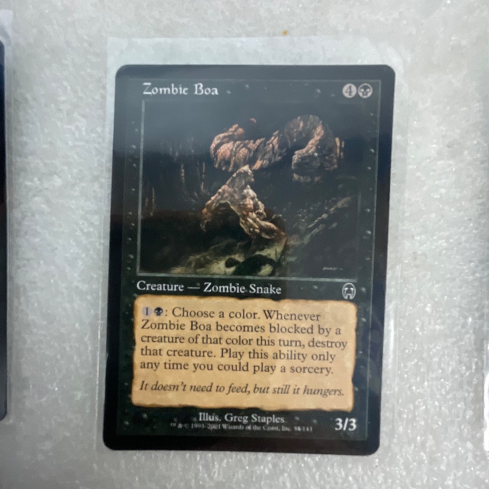 MTG 20 Card Black Lot Wrench Mind Zombie Boa Mixed Sets - Image 17
