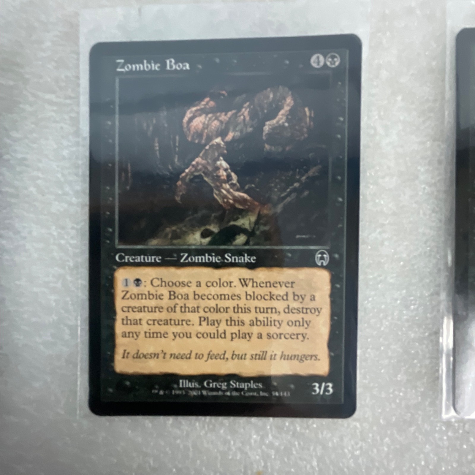MTG 20 Card Black Lot Wrench Mind Zombie Boa Mixed Sets - Image 18