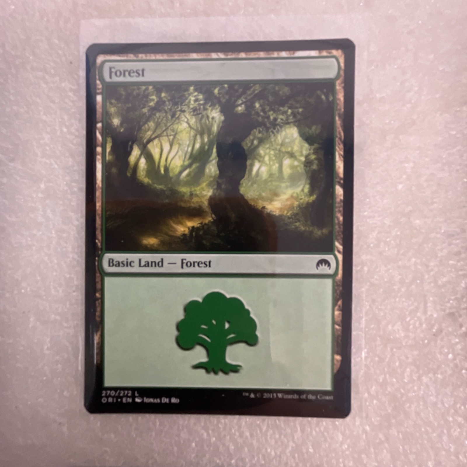 MTG 20 Card Mixed Set Lot Timberwatch Elf Dismantle Foil Basic Lands - Image 12