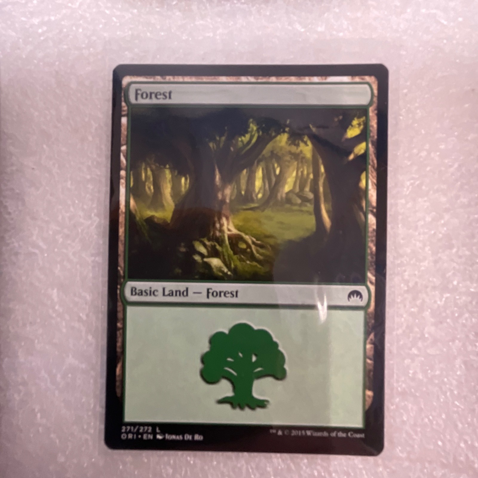 MTG 20 Card Mixed Set Lot Timberwatch Elf Dismantle Foil Basic Lands - Image 14