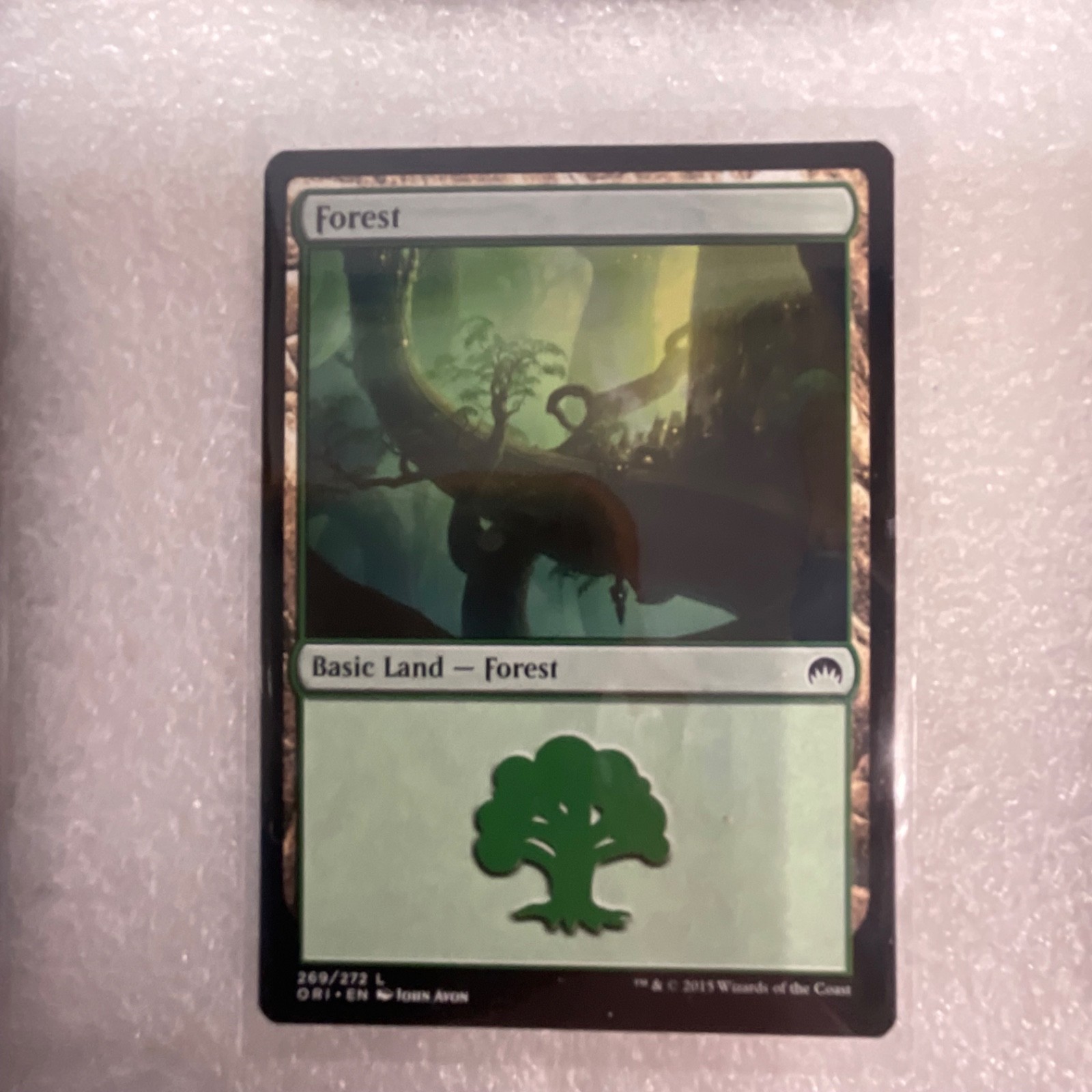 MTG 20 Card Mixed Set Lot Timberwatch Elf Dismantle Foil Basic Lands - Image 15