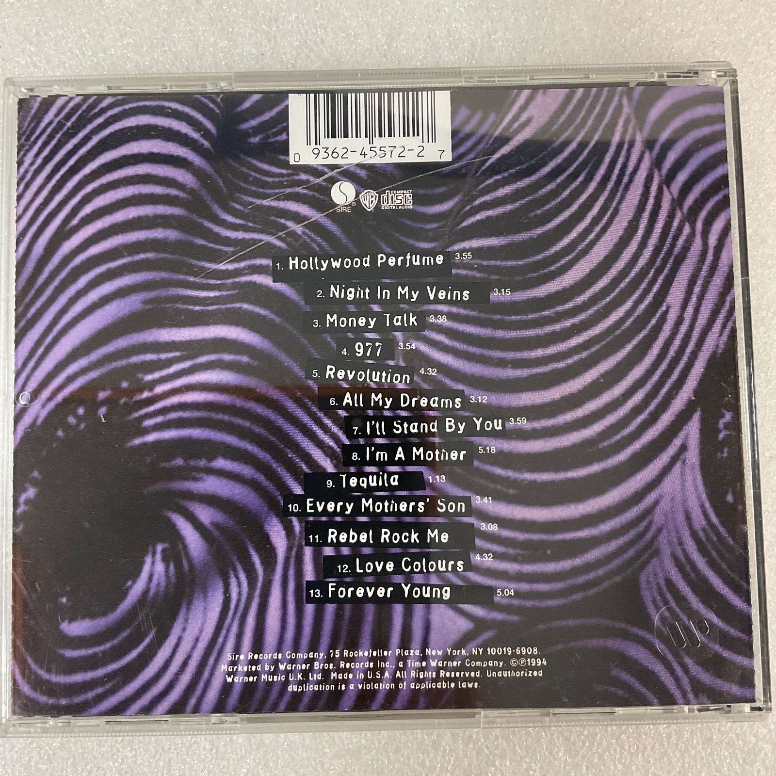 Pretenders Last of the Independents CD 1994 Sire Warner Bros - Image 2