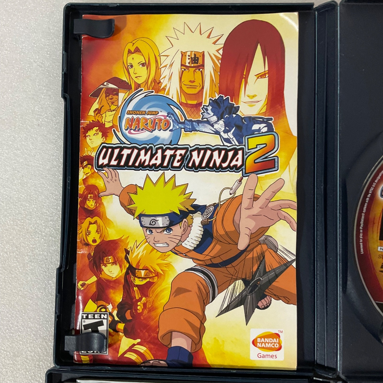 Lot of 2 PS2 Games Final Fantasy XII & Naruto Ultimate Ninja 2 Tested Complete - Image 9