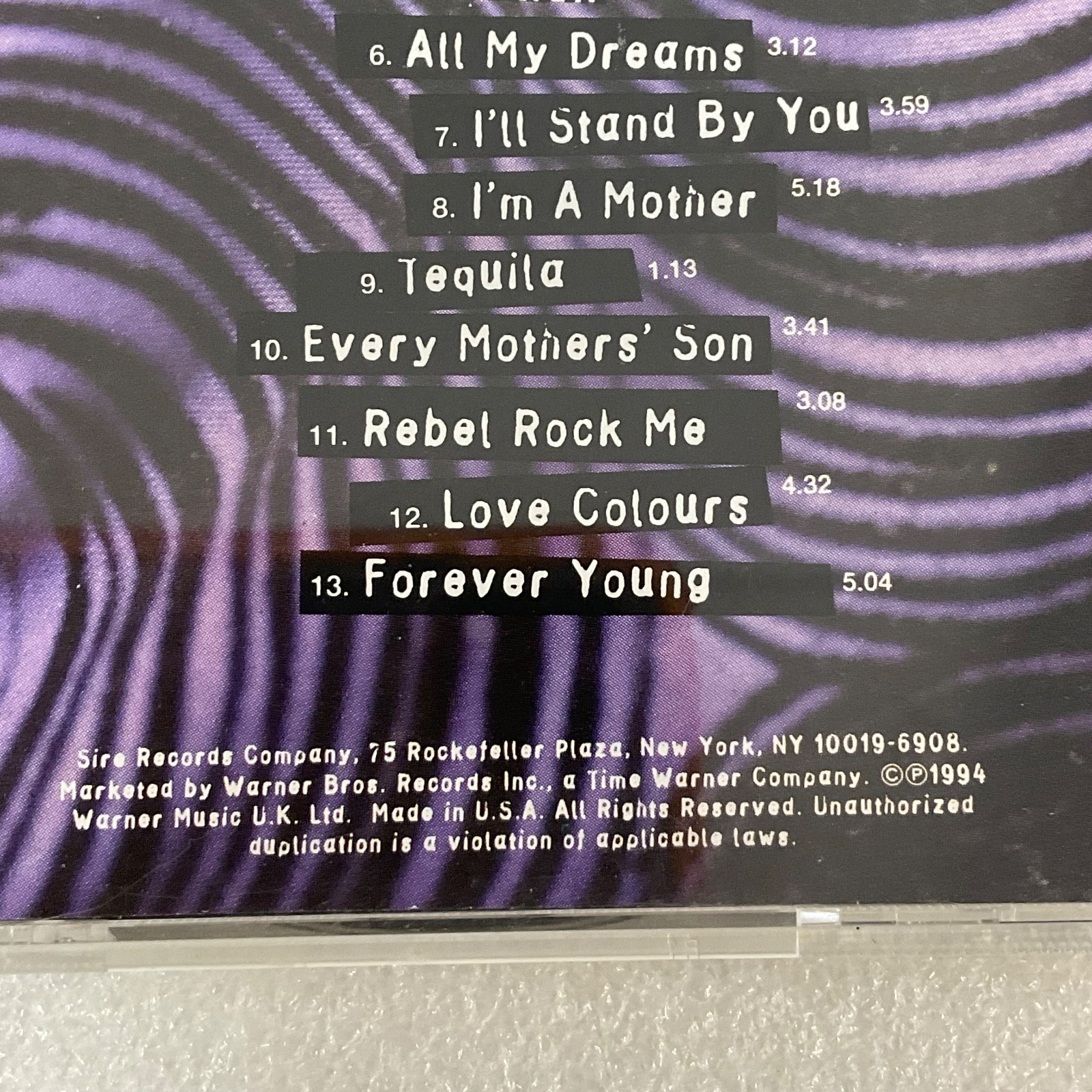 Pretenders Last of the Independents CD 1994 Sire Warner Bros - Image 9