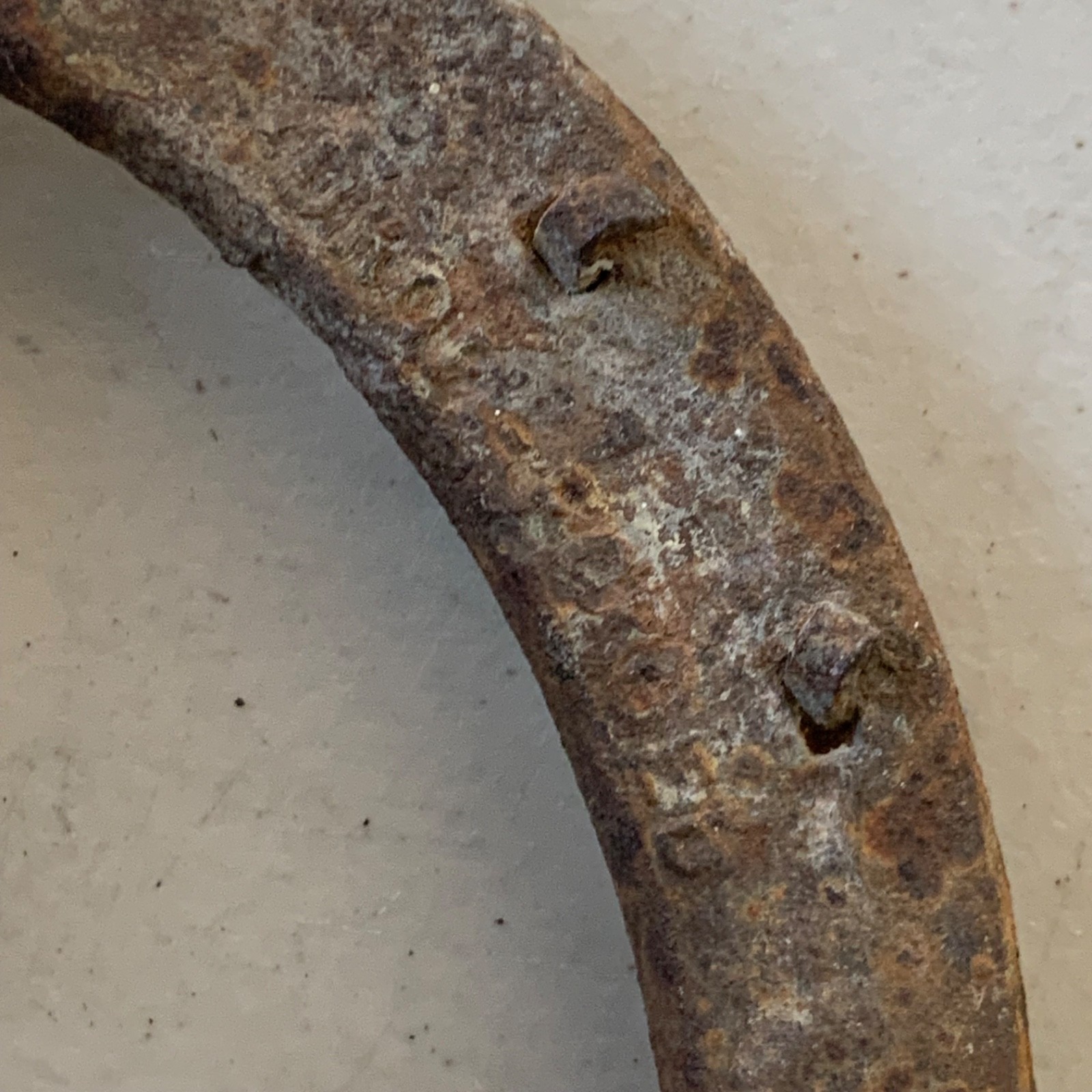 Lot of 2 Used Rusty Horseshoes Western Farm Decor Craft 5 in - Image 12