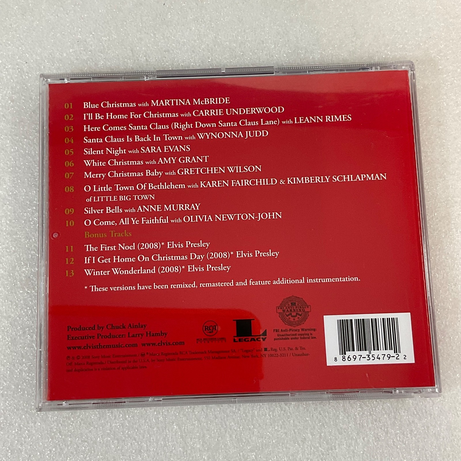 Elvis Presley Christmas Duets CD Holiday Classics - Image 2