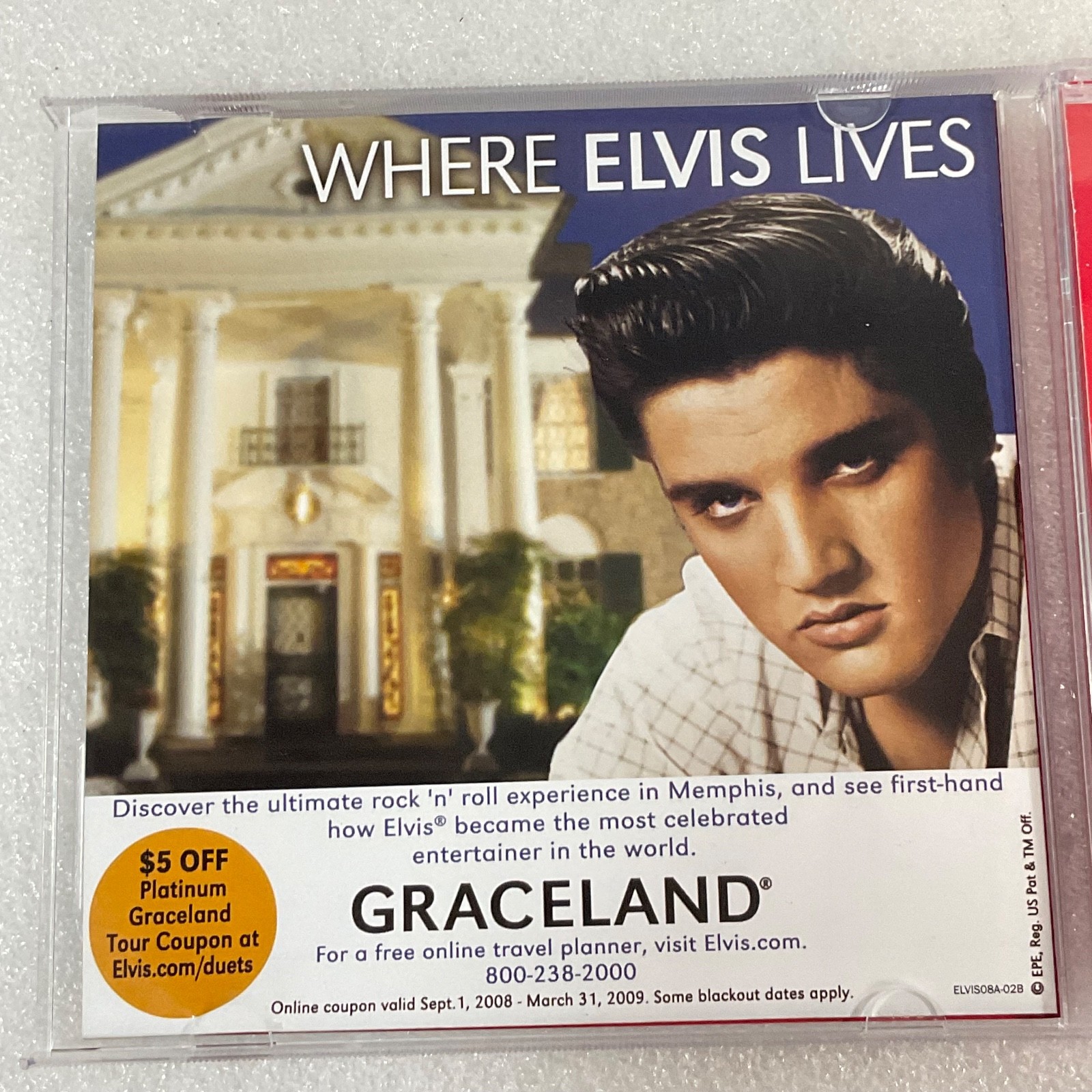 Elvis Presley Christmas Duets CD Holiday Classics - Image 8