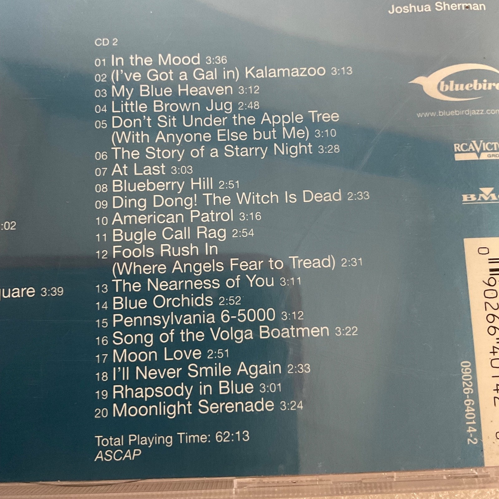 Platinum Glenn Miller 2 CD Swing Era Classics Bluebird RCA Victor Compilation - Image 16