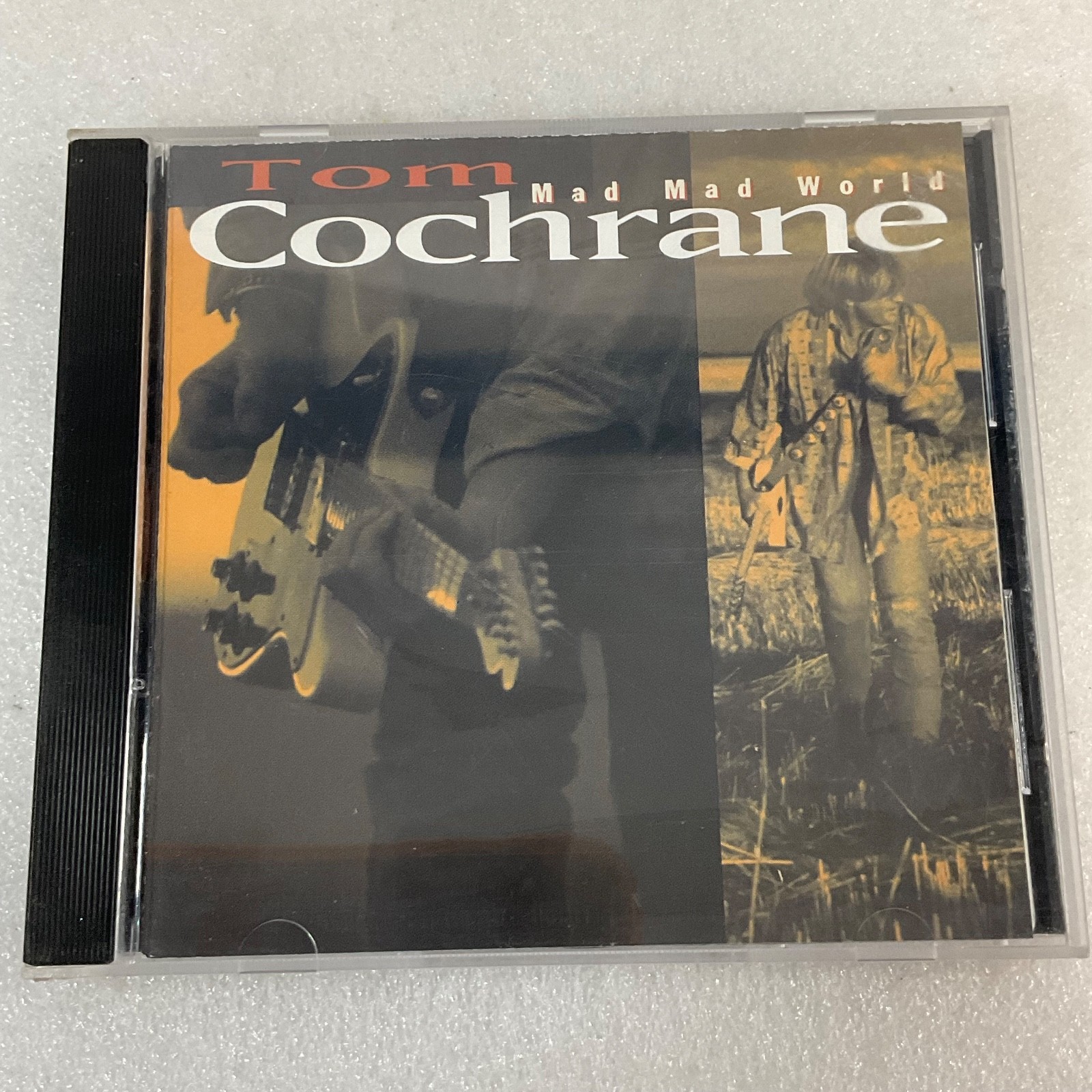 Tom Cochrane Mad Mad World CD 1991 Capitol Records Life Is a Highway - Image 1