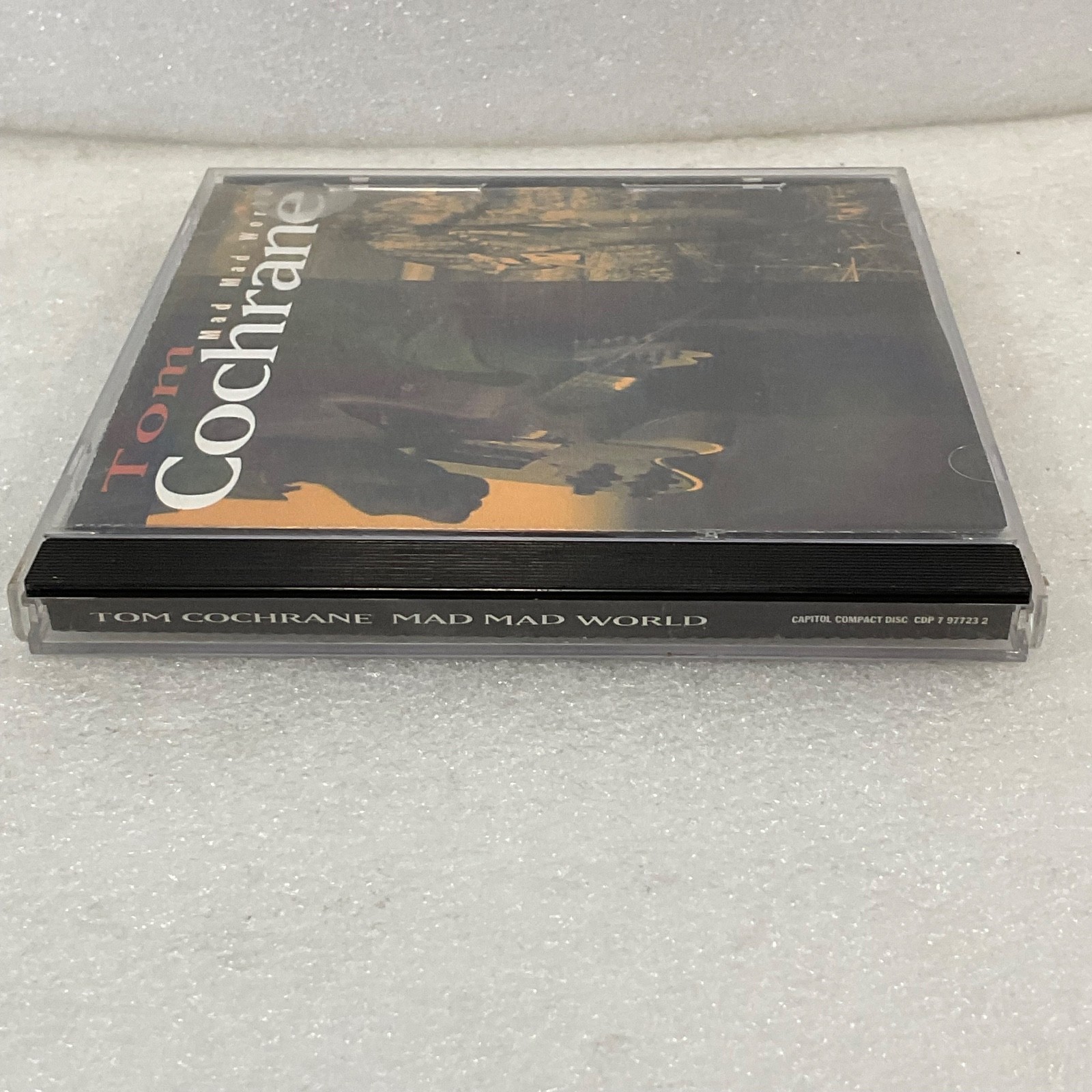Tom Cochrane Mad Mad World CD 1991 Capitol Records Life Is a Highway - Image 3