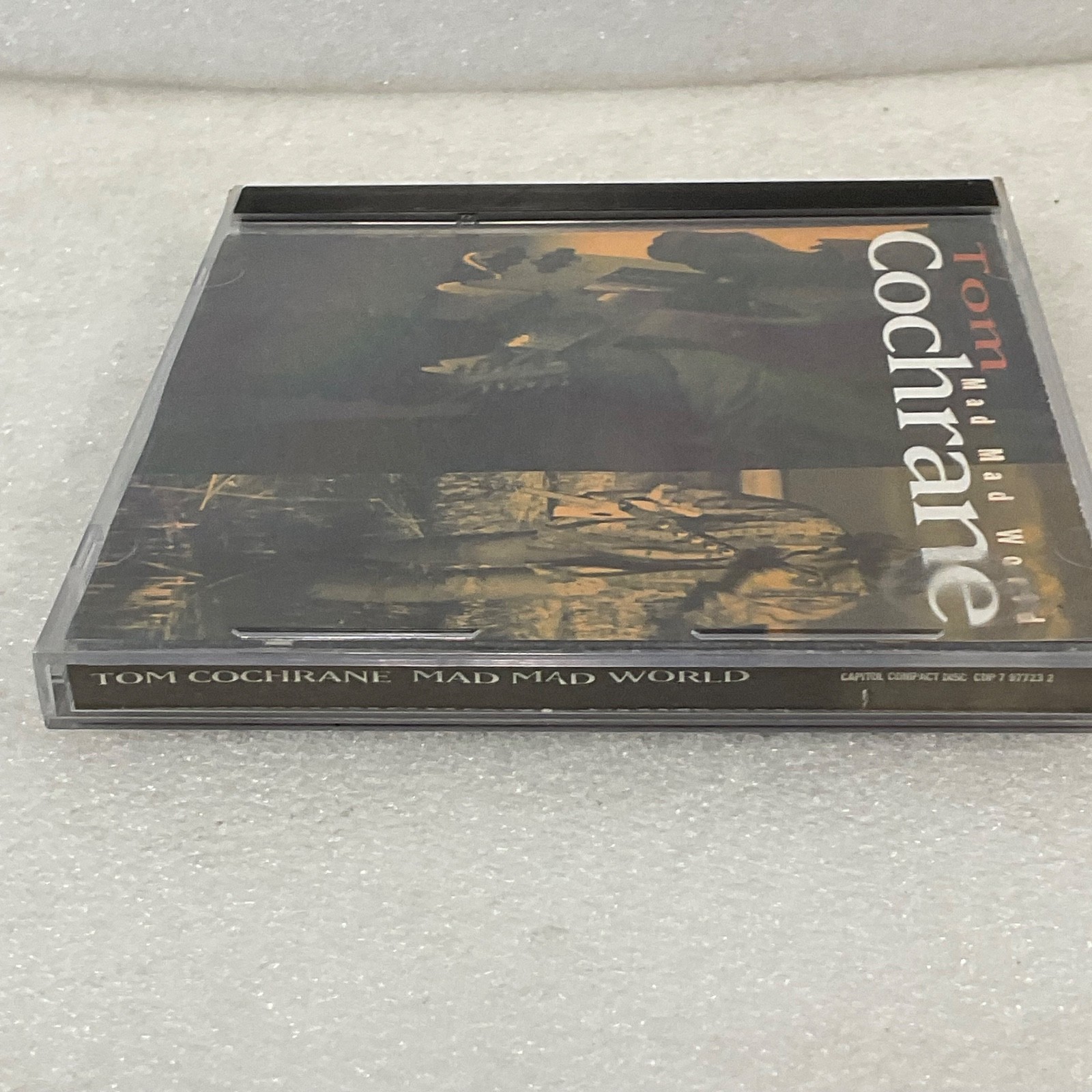Tom Cochrane Mad Mad World CD 1991 Capitol Records Life Is a Highway - Image 8