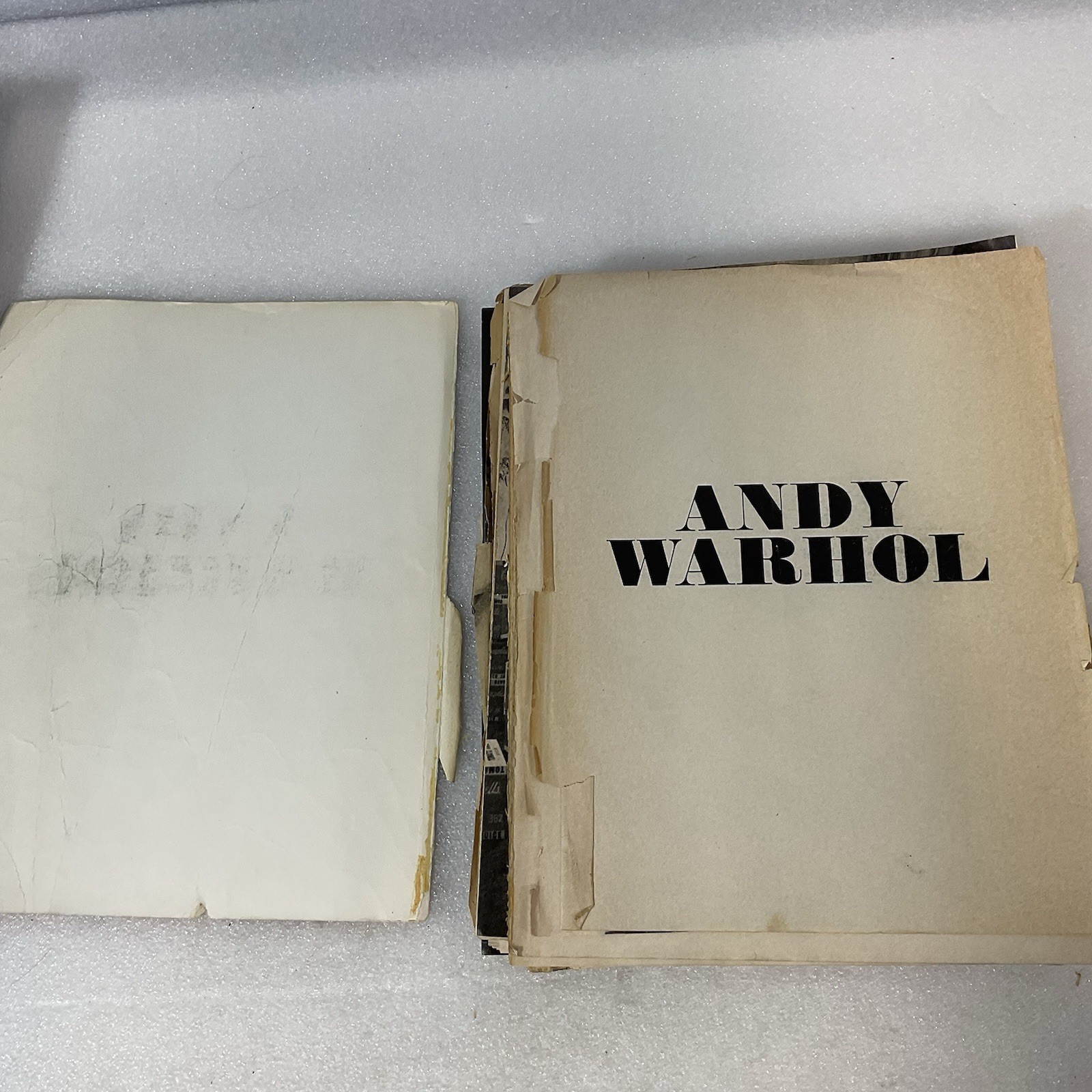 VTG 1968 Andy Warhol Moderna Museet Exhibition Catalog 1st Ed RARE Poor - Image 10
