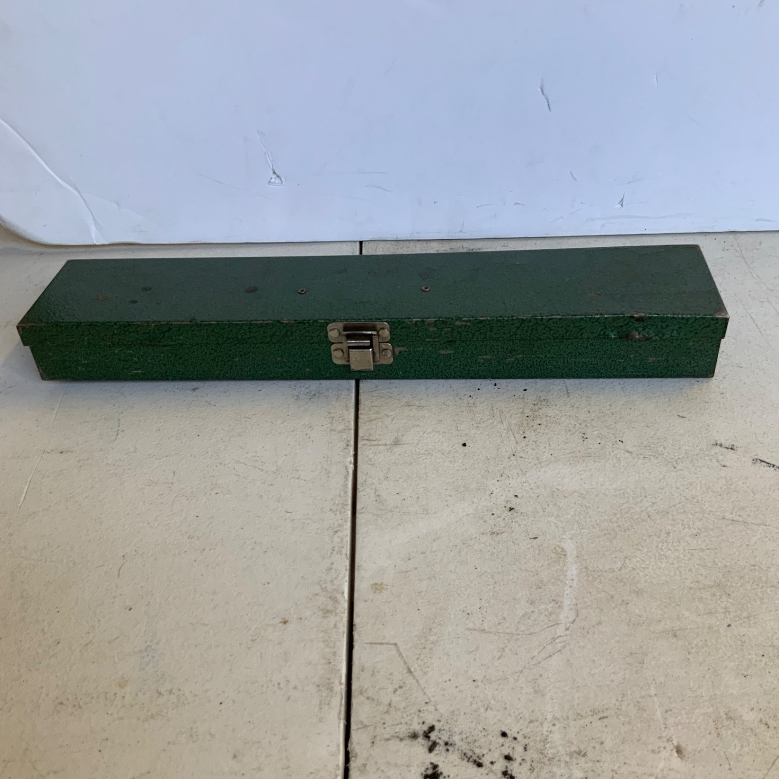 S-K Tools Green Metal Socket Tool Box Case With Tray 14 in - Image 6