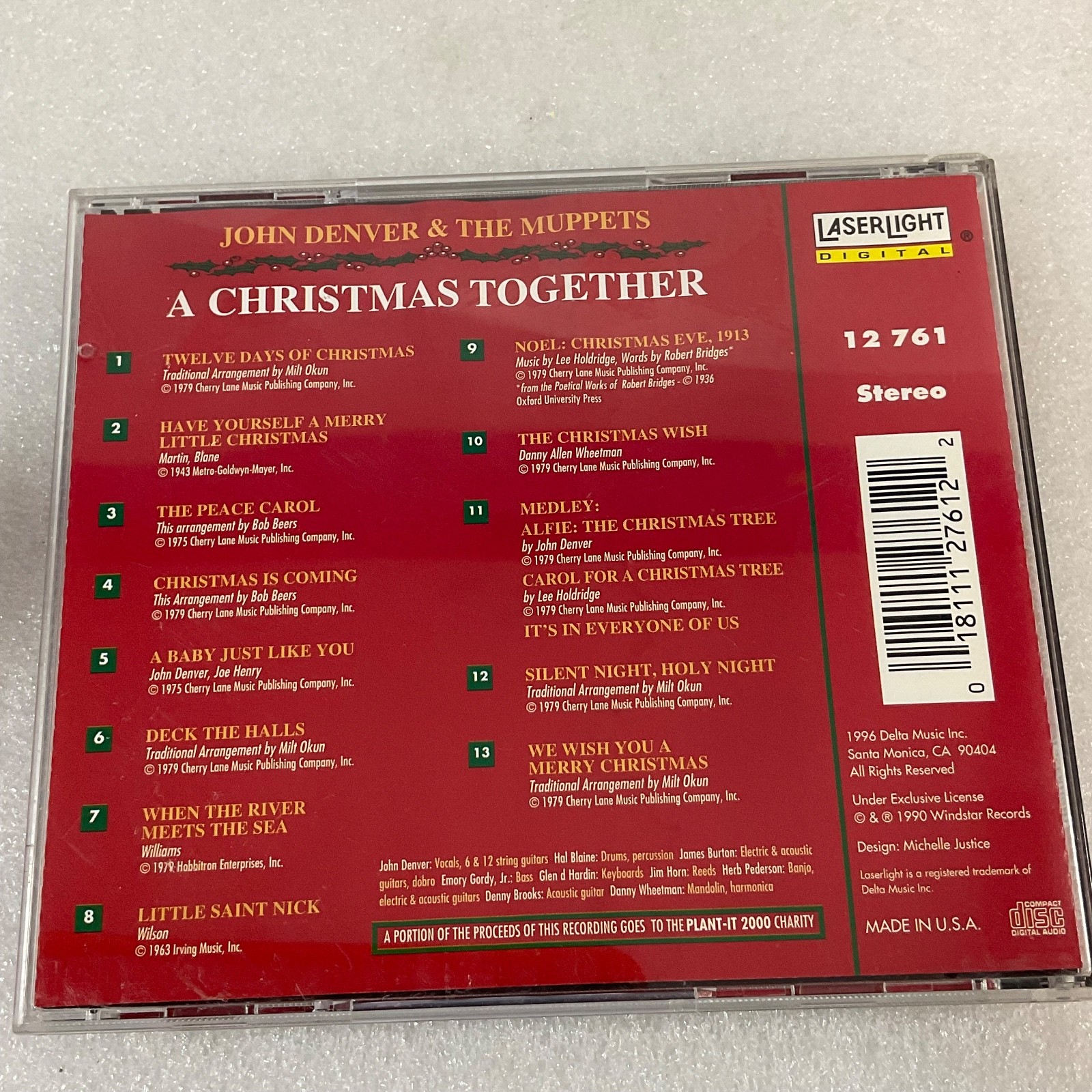 John Denver & The Muppets A Christmas Together CD LaserLight Holiday - Image 2