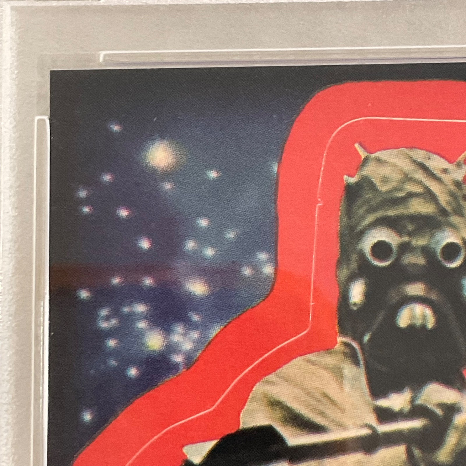 Star Wars 1977 The Tusken Raider Sticker Card #14 PSA 8 CERT#151033813 - Image 8