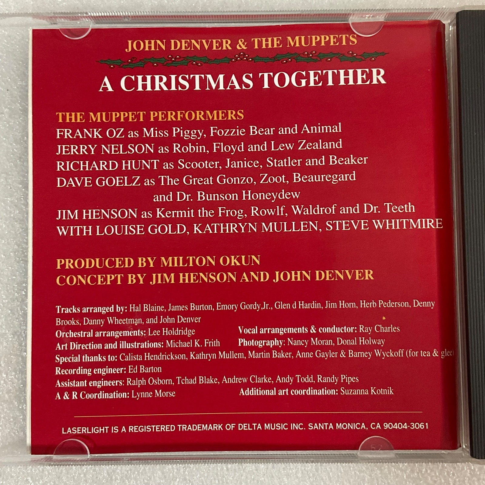 John Denver & The Muppets A Christmas Together CD LaserLight Holiday - Image 12