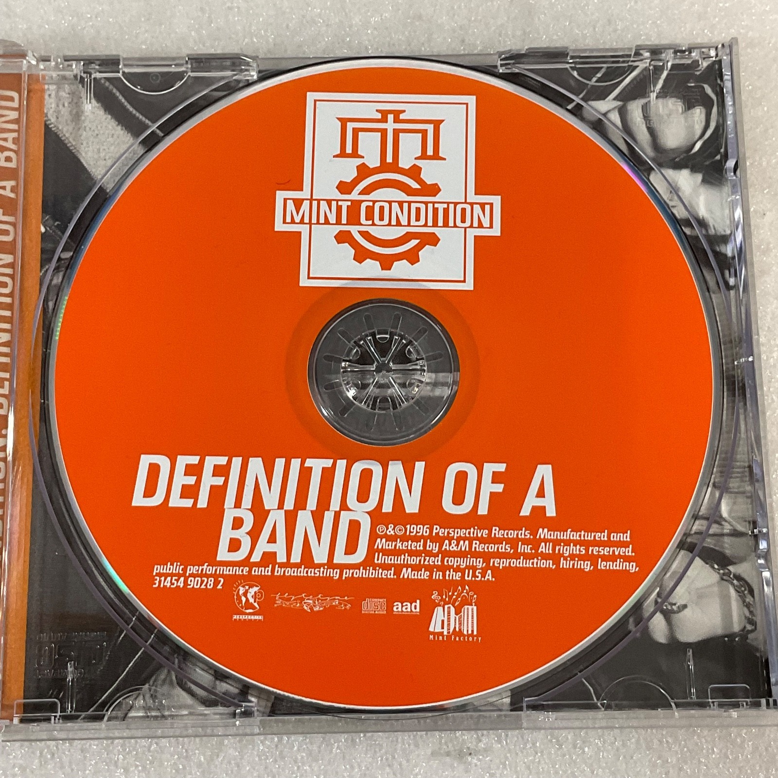 Mint Condition Definition of a Band CD 1996 Perspective Records R&B - Image 11