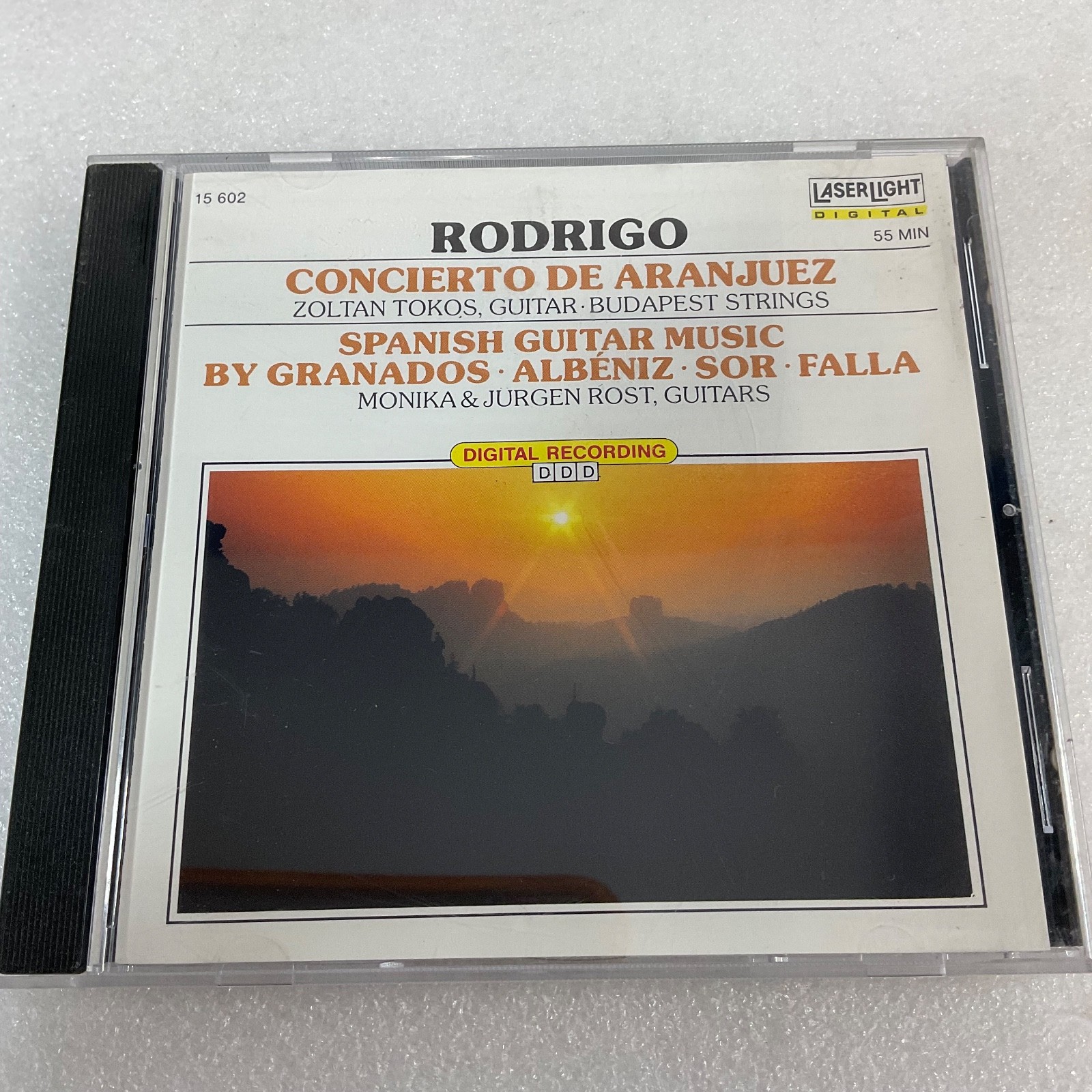 Rodrigo Concierto de Aranjuez Spanish Guitar Music CD LaserLight Digital - Image 1