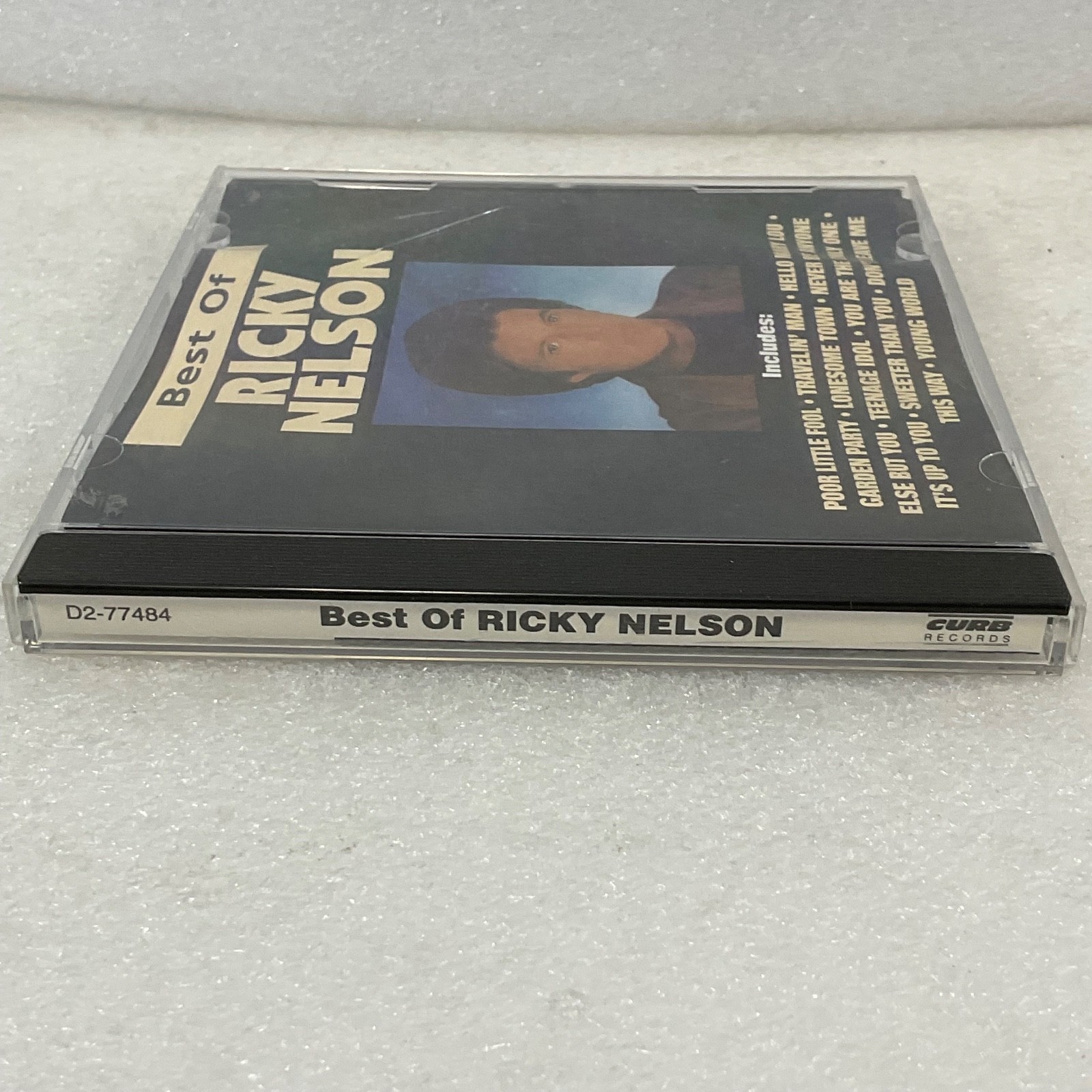 Best Of Ricky Nelson CD 1991 Curb Records Greatest Hits Compilation - Image 3