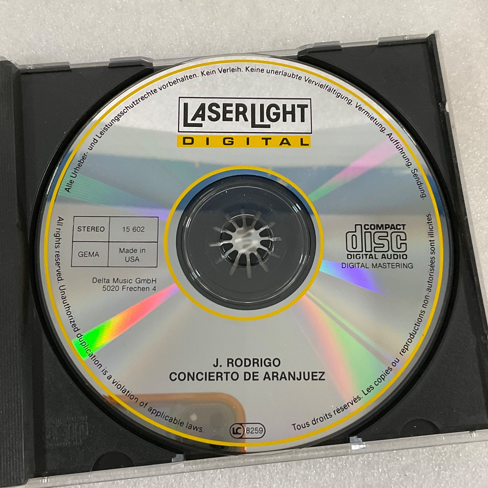 Rodrigo Concierto de Aranjuez Spanish Guitar Music CD LaserLight Digital - Image 11