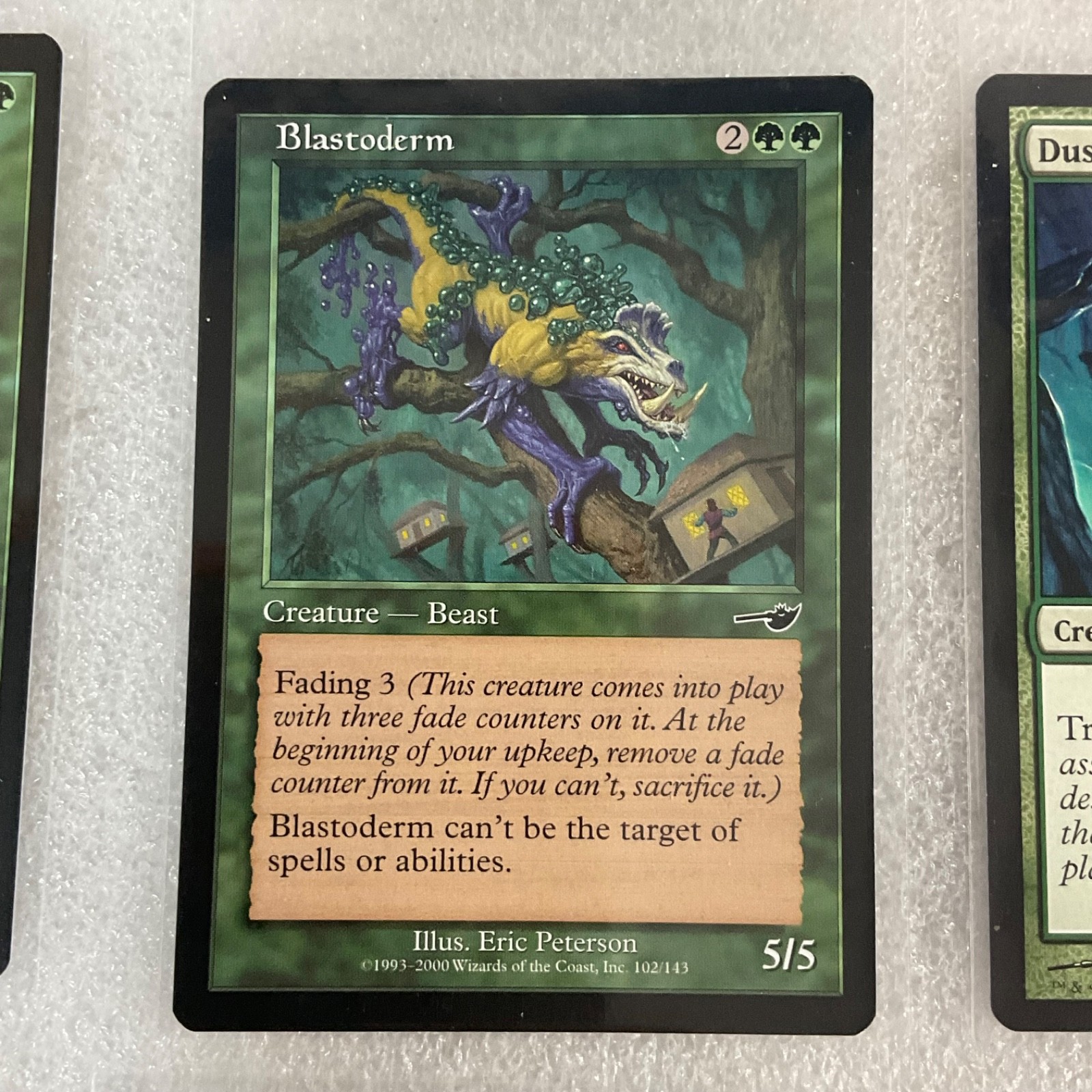 MTG 20 Card Green Lot Blastoderm Duskdale Wurm Mixed Sets - Image 11