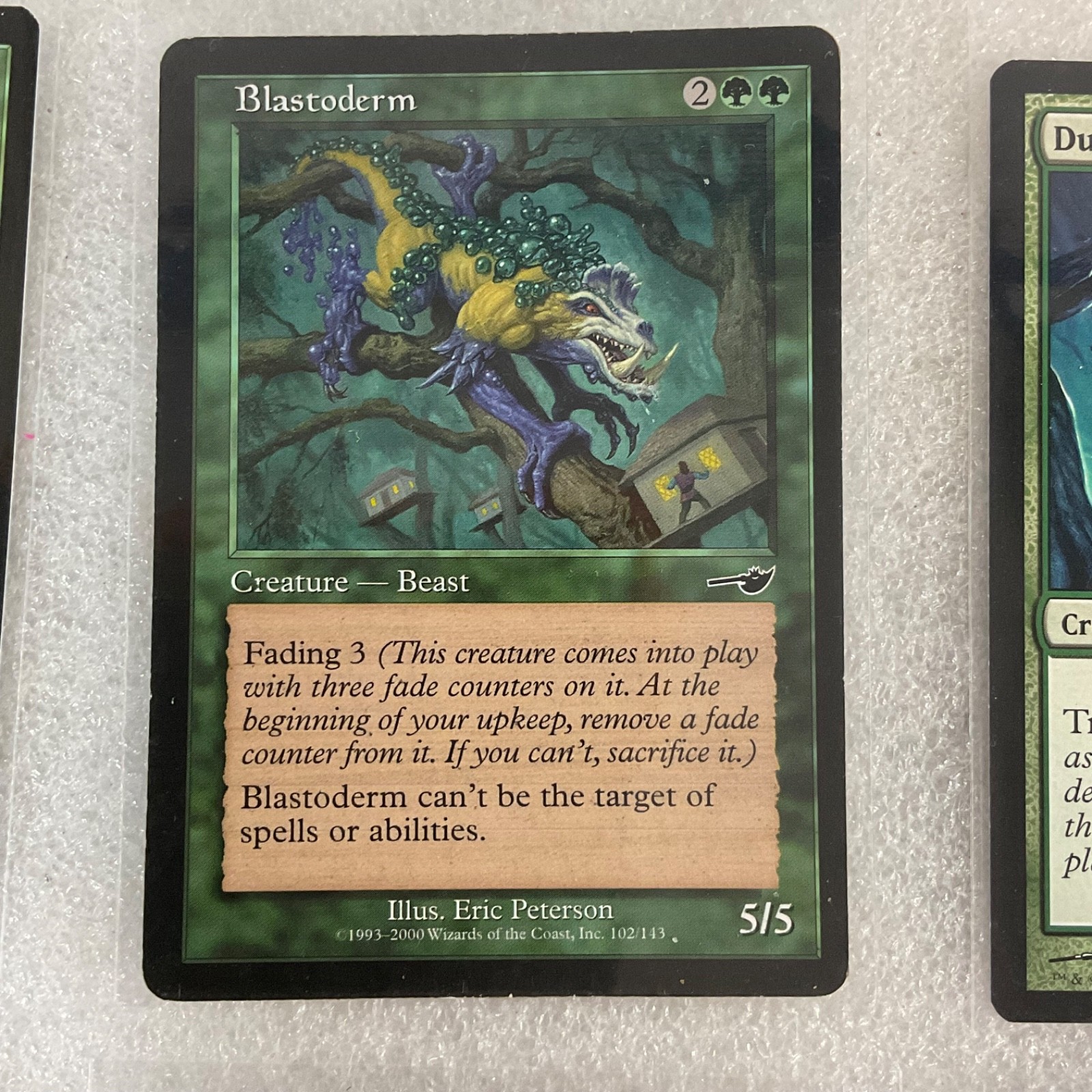 MTG 20 Card Green Lot Blastoderm Duskdale Wurm Mixed Sets - Image 10