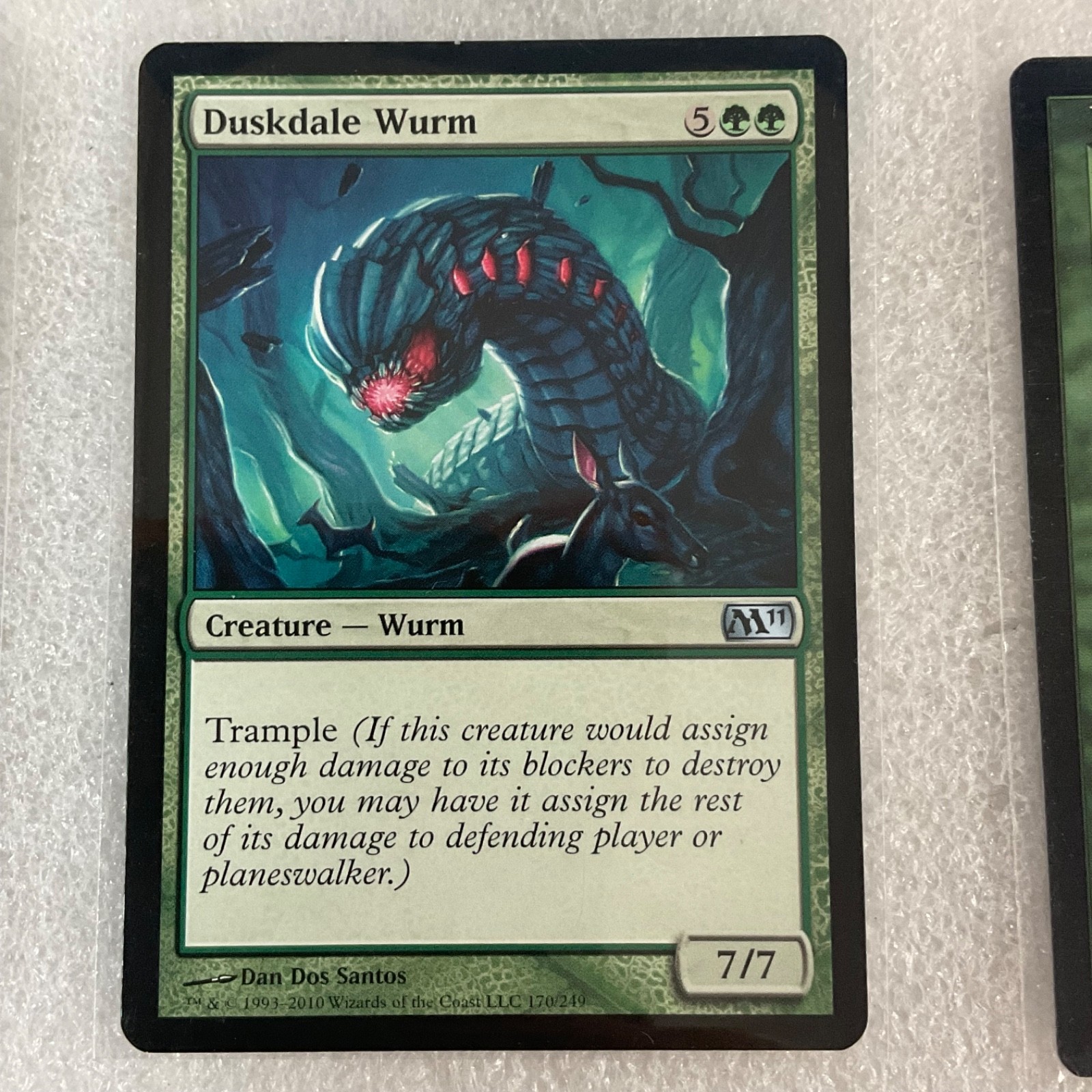 MTG 20 Card Green Lot Blastoderm Duskdale Wurm Mixed Sets - Image 17