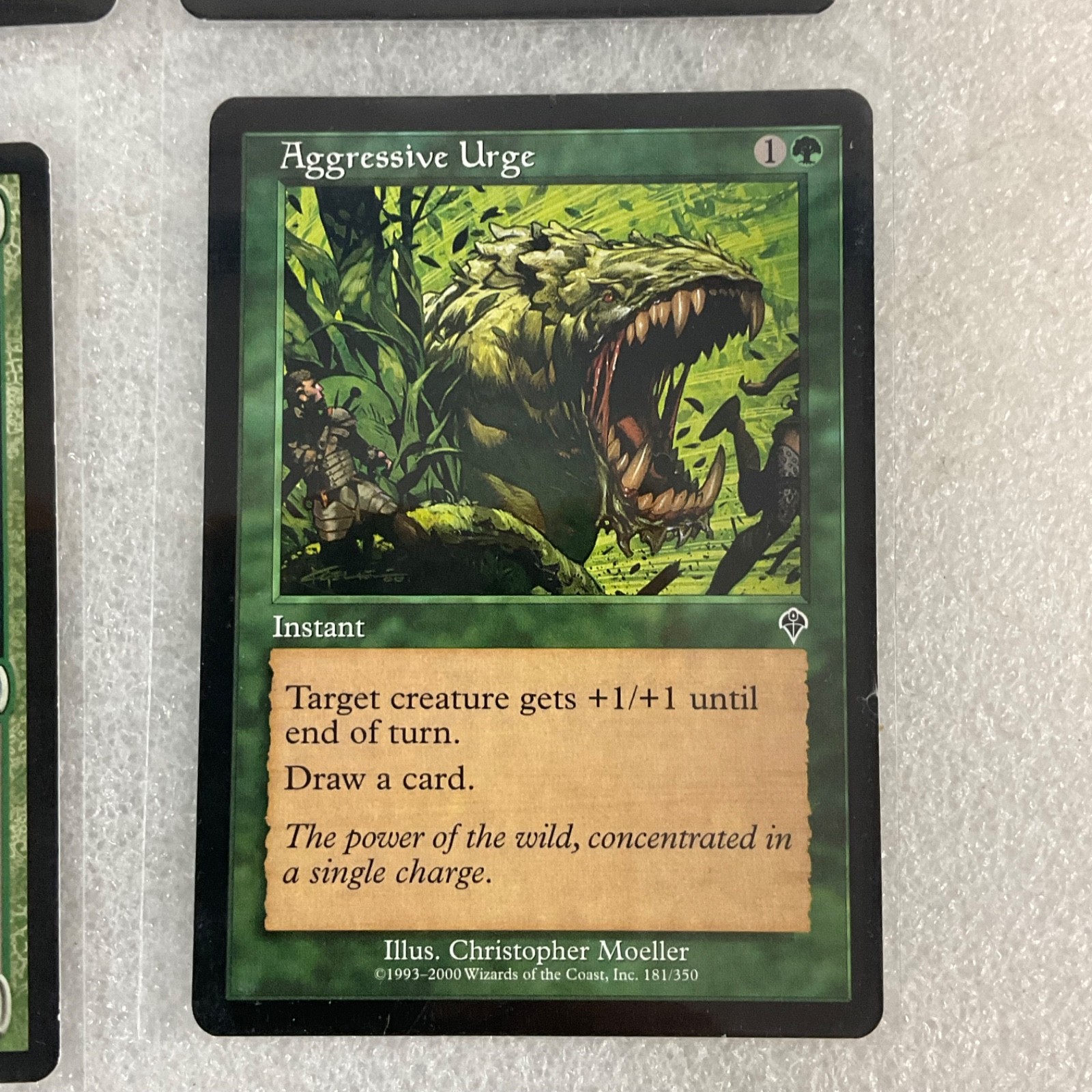 MTG 20 Card Green Lot Blastoderm Duskdale Wurm Mixed Sets - Image 19