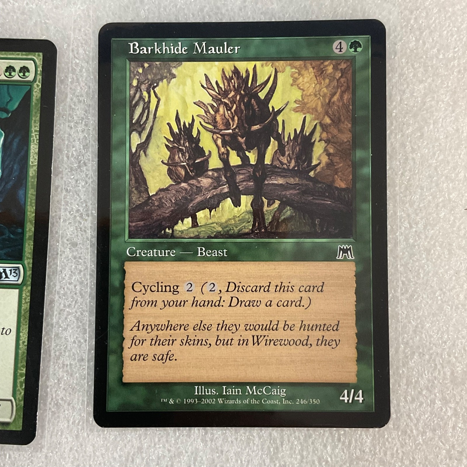 MTG 20 Card Green Lot Blastoderm Duskdale Wurm Mixed Sets - Image 20