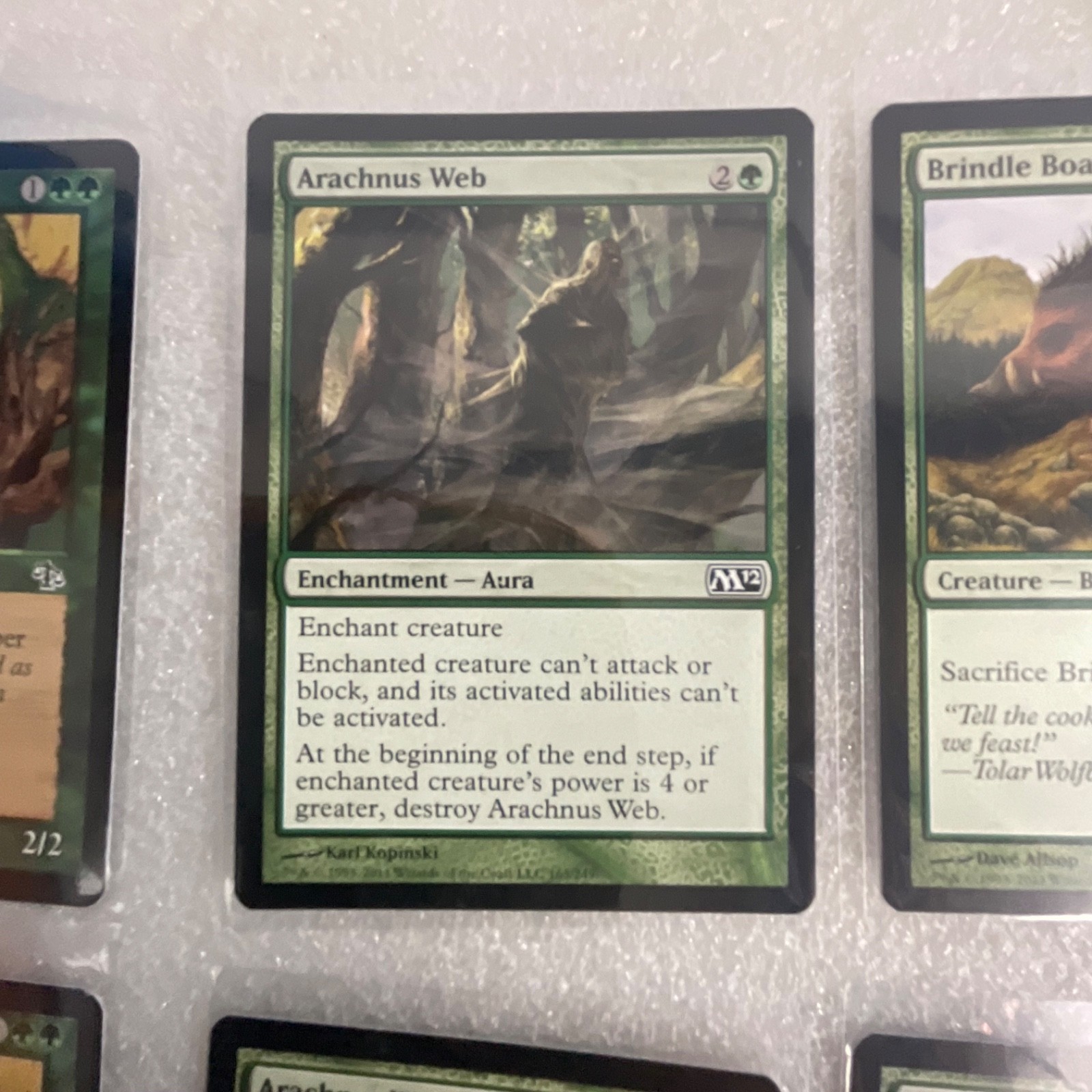 MTG 20 Card Lot Green Creatures Spells Mixed USG M12 M13 8ED TOR - Image 10