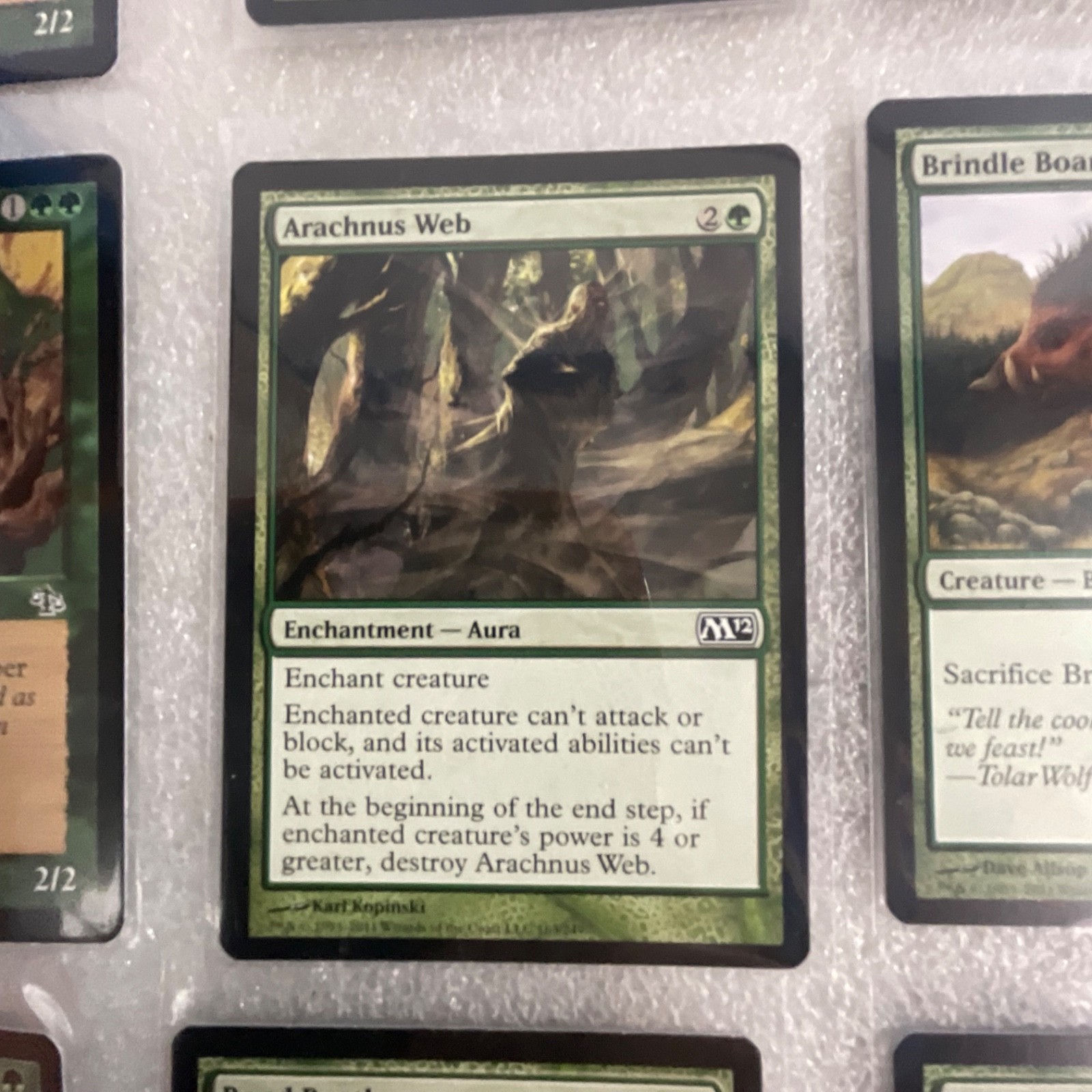 MTG 20 Card Lot Green Creatures Spells Mixed USG M12 M13 8ED TOR - Image 11