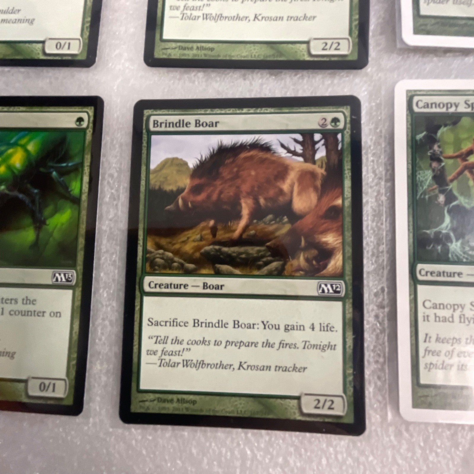 MTG 20 Card Lot Green Creatures Spells Mixed USG M12 M13 8ED TOR - Image 14