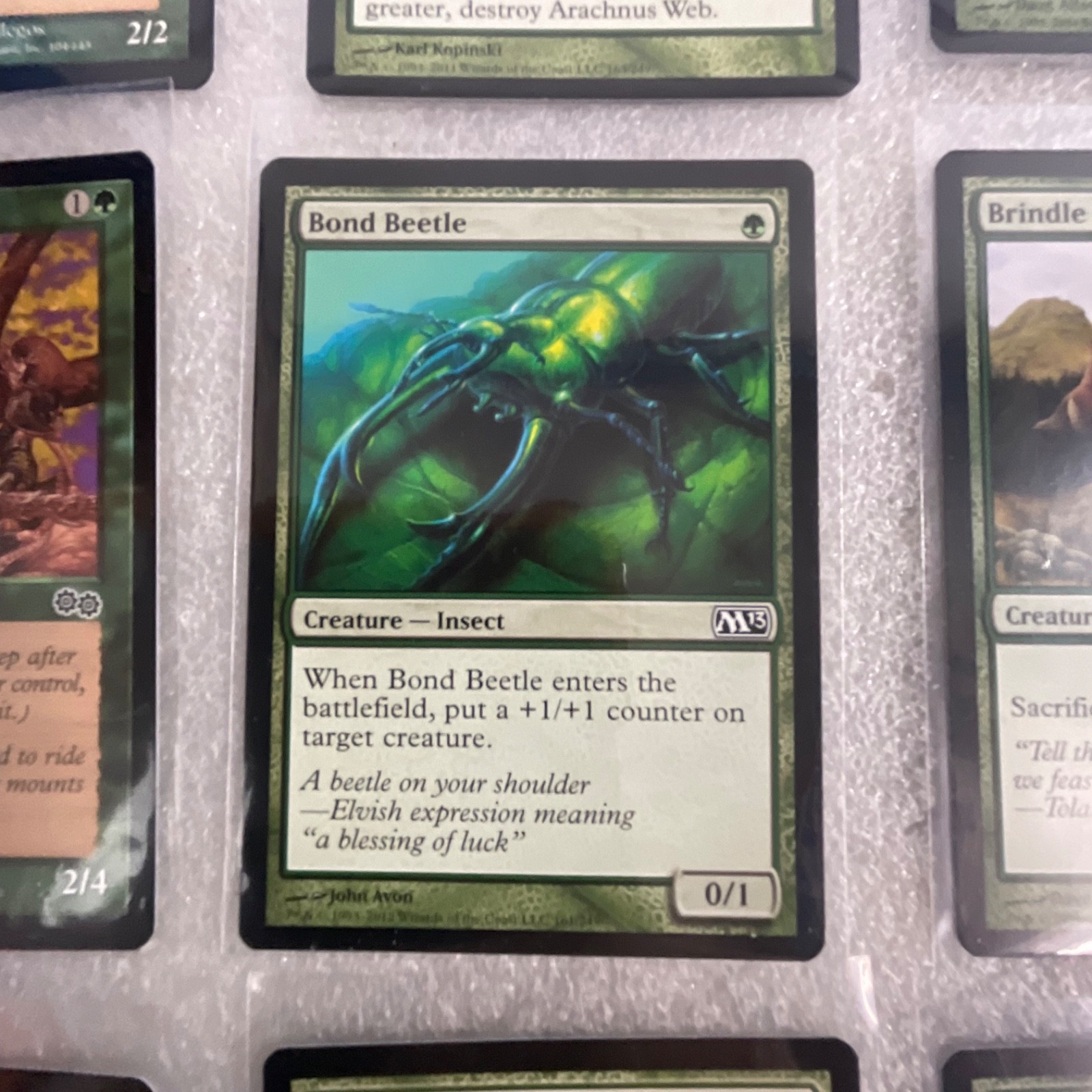 MTG 20 Card Lot Green Creatures Spells Mixed USG M12 M13 8ED TOR - Image 12