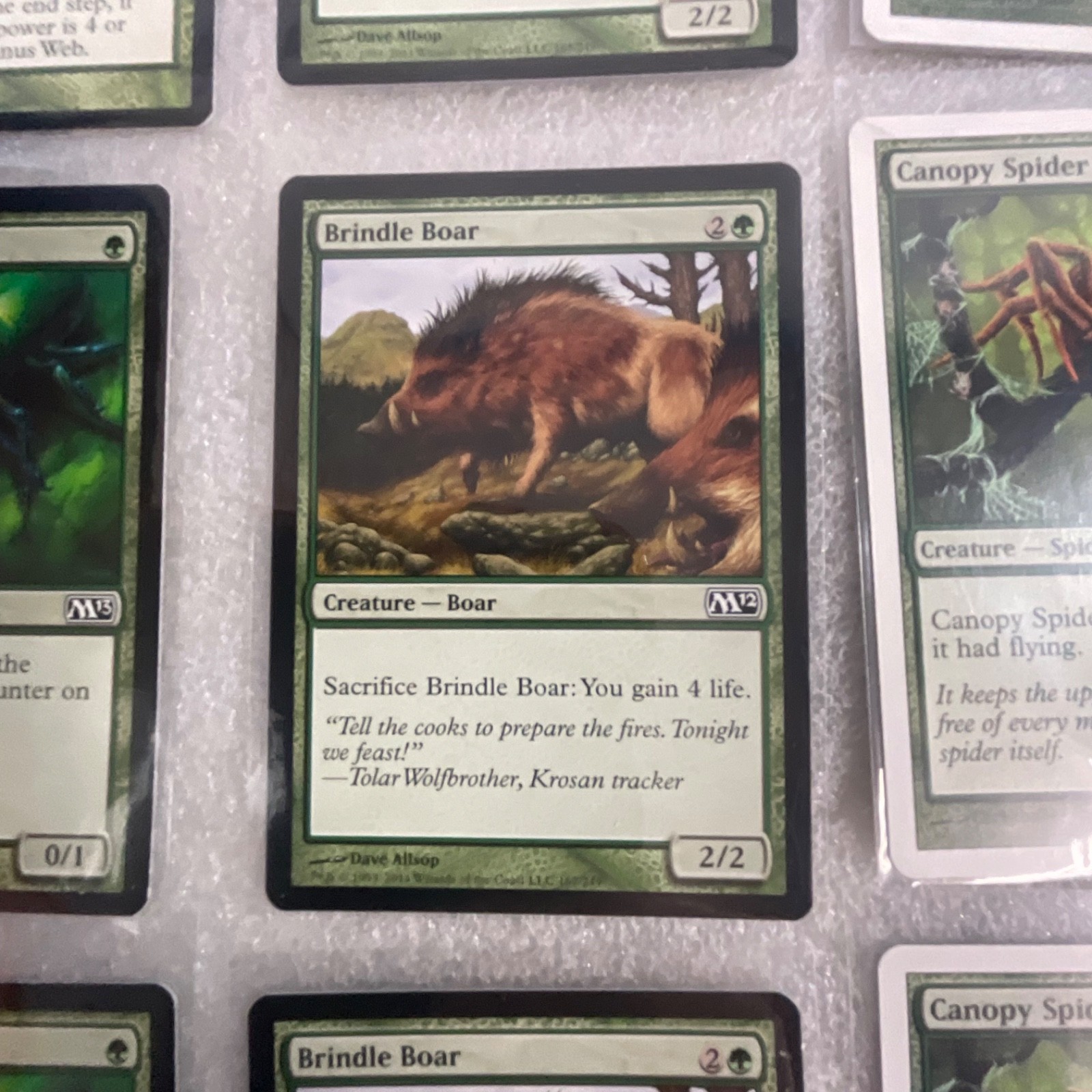 MTG 20 Card Lot Green Creatures Spells Mixed USG M12 M13 8ED TOR - Image 15