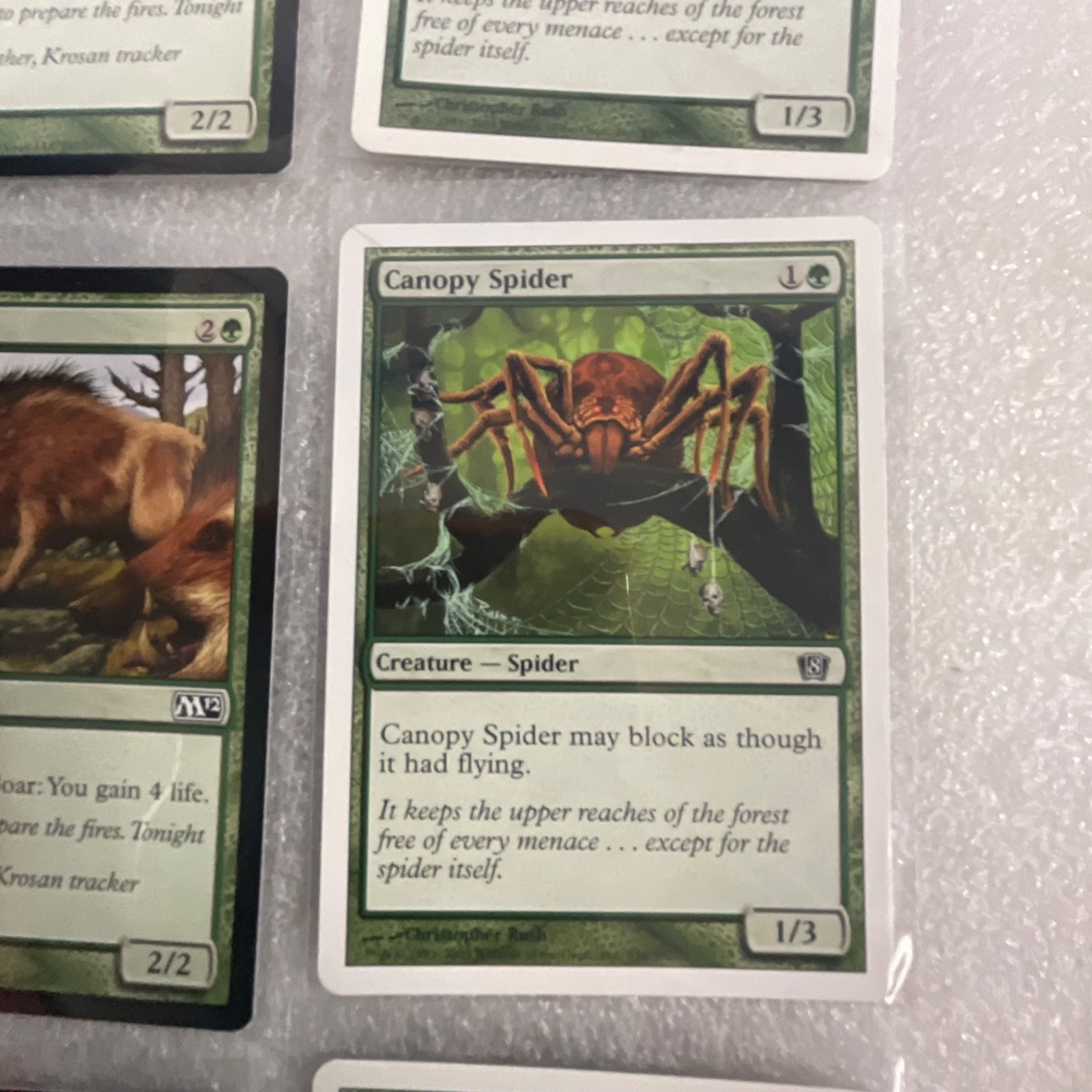 MTG 20 Card Lot Green Creatures Spells Mixed USG M12 M13 8ED TOR - Image 20