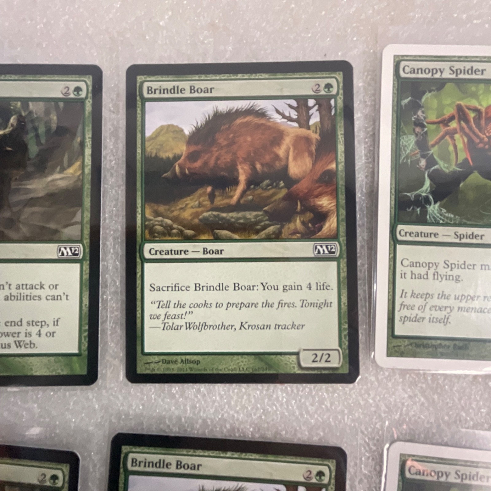 MTG 20 Card Lot Green Creatures Spells Mixed USG M12 M13 8ED TOR - Image 17