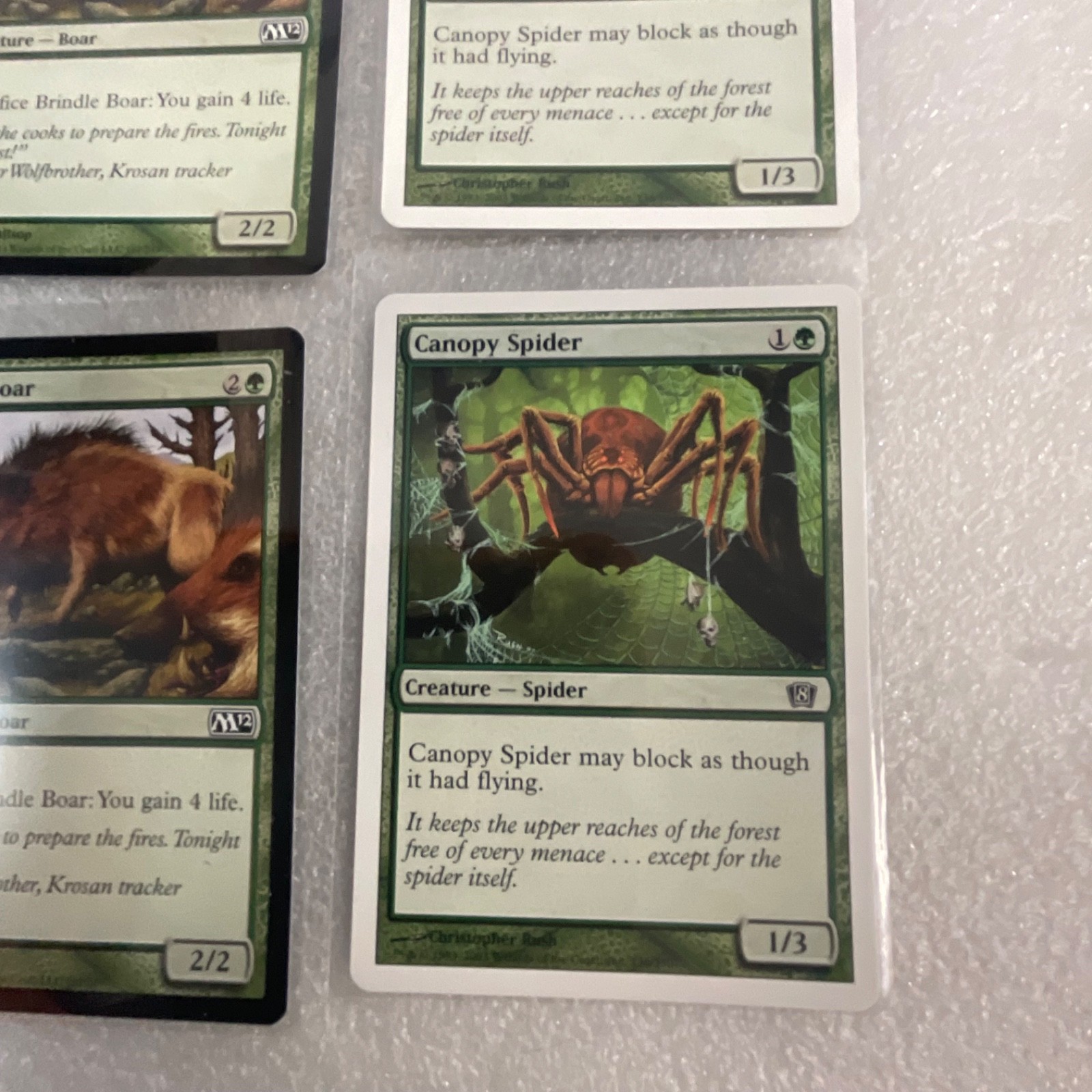MTG 20 Card Lot Green Creatures Spells Mixed USG M12 M13 8ED TOR - Image 21