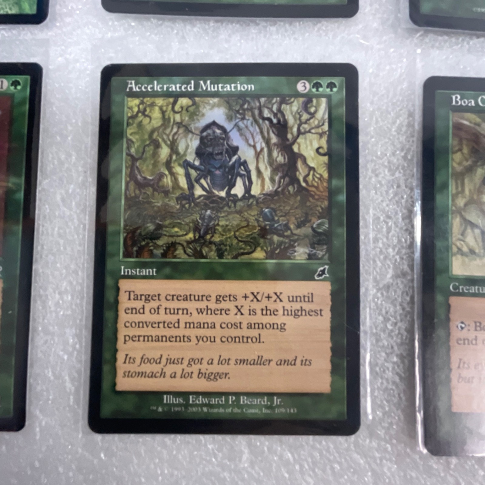 MTG 20 Card Green Lot Mixed Torment Judgment Onslaught Beast Attack Gnarr - Image 6