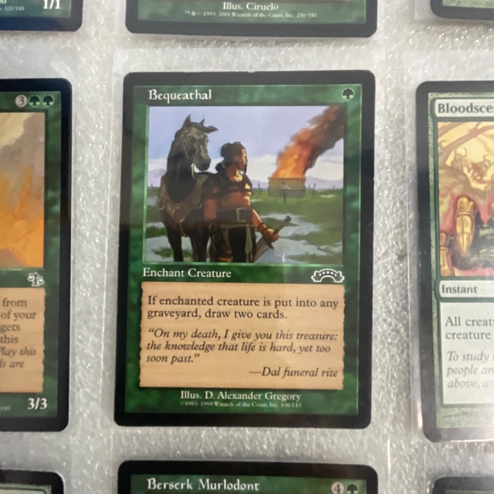 MTG 20 Card Green Lot Mixed Torment Judgment Onslaught Beast Attack Gnarr - Image 8